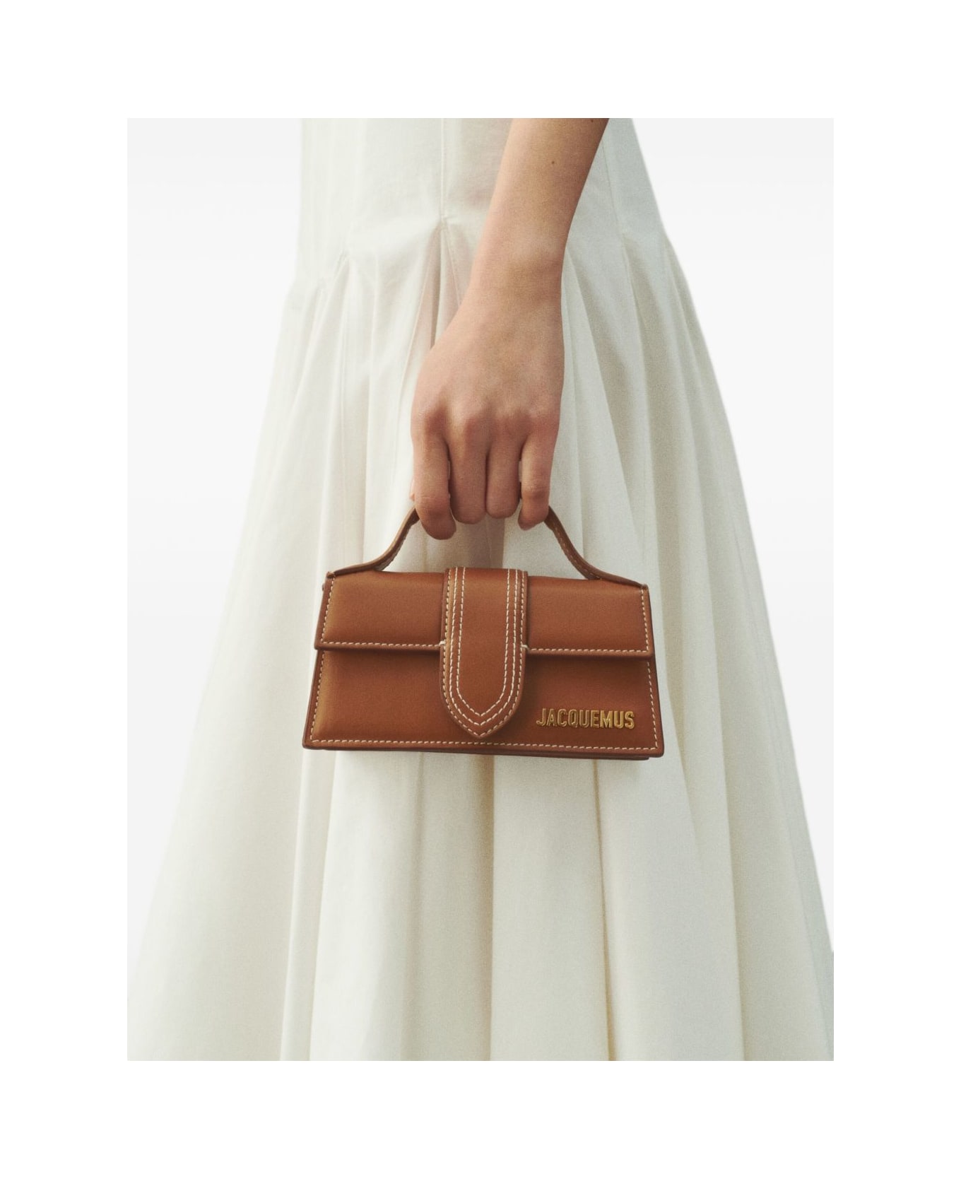 Jacquemus Le Bambino Handbag - Leather Brown
