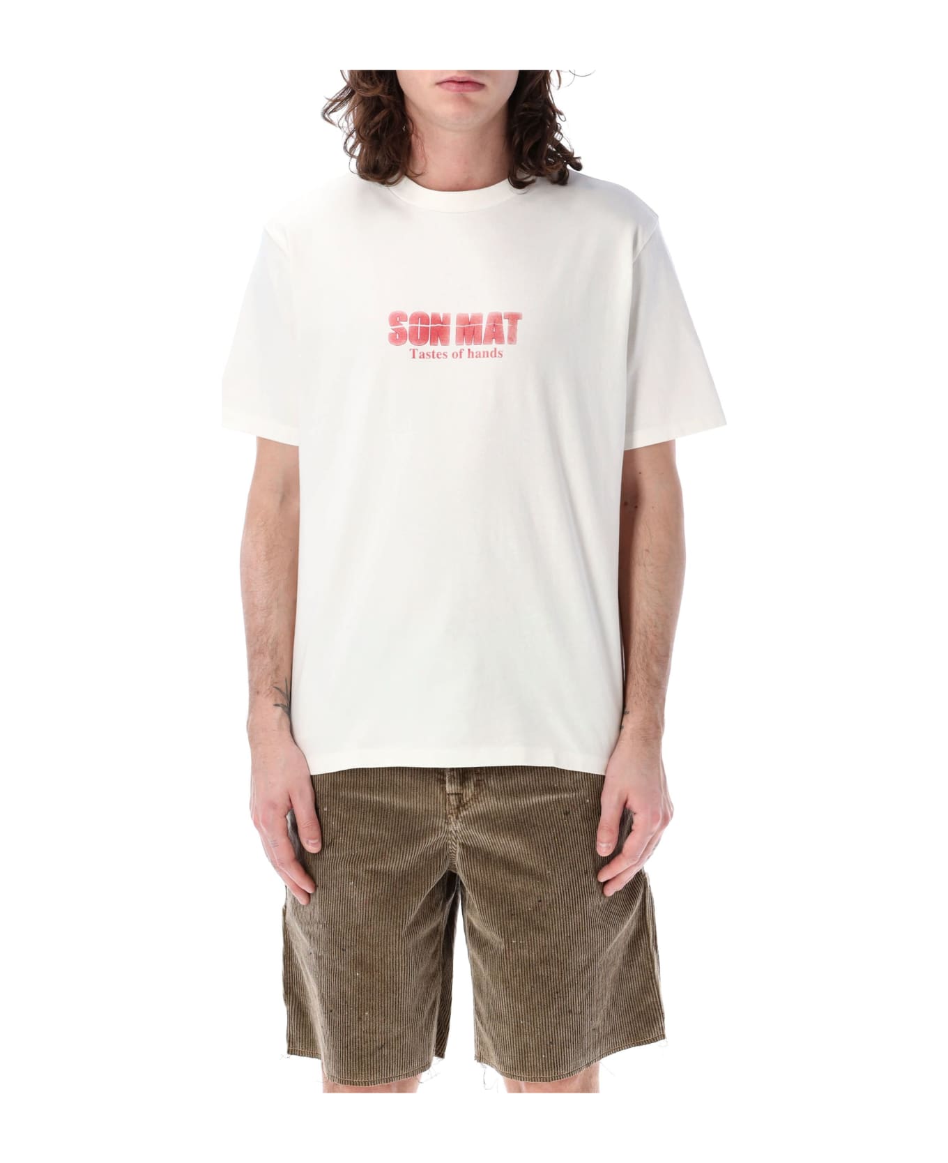 Our Legacy Son Mat Boxy T-shirt - WHITE シャツ