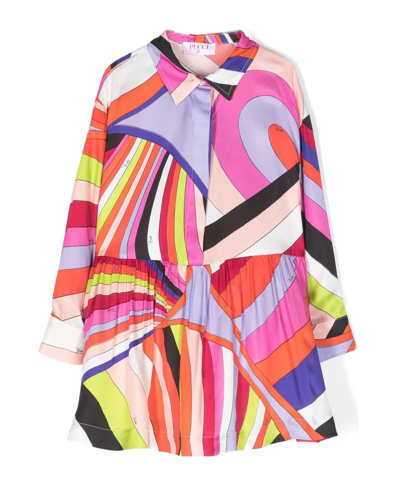 Pucci Multicolor Cotton Dress - Multicolor