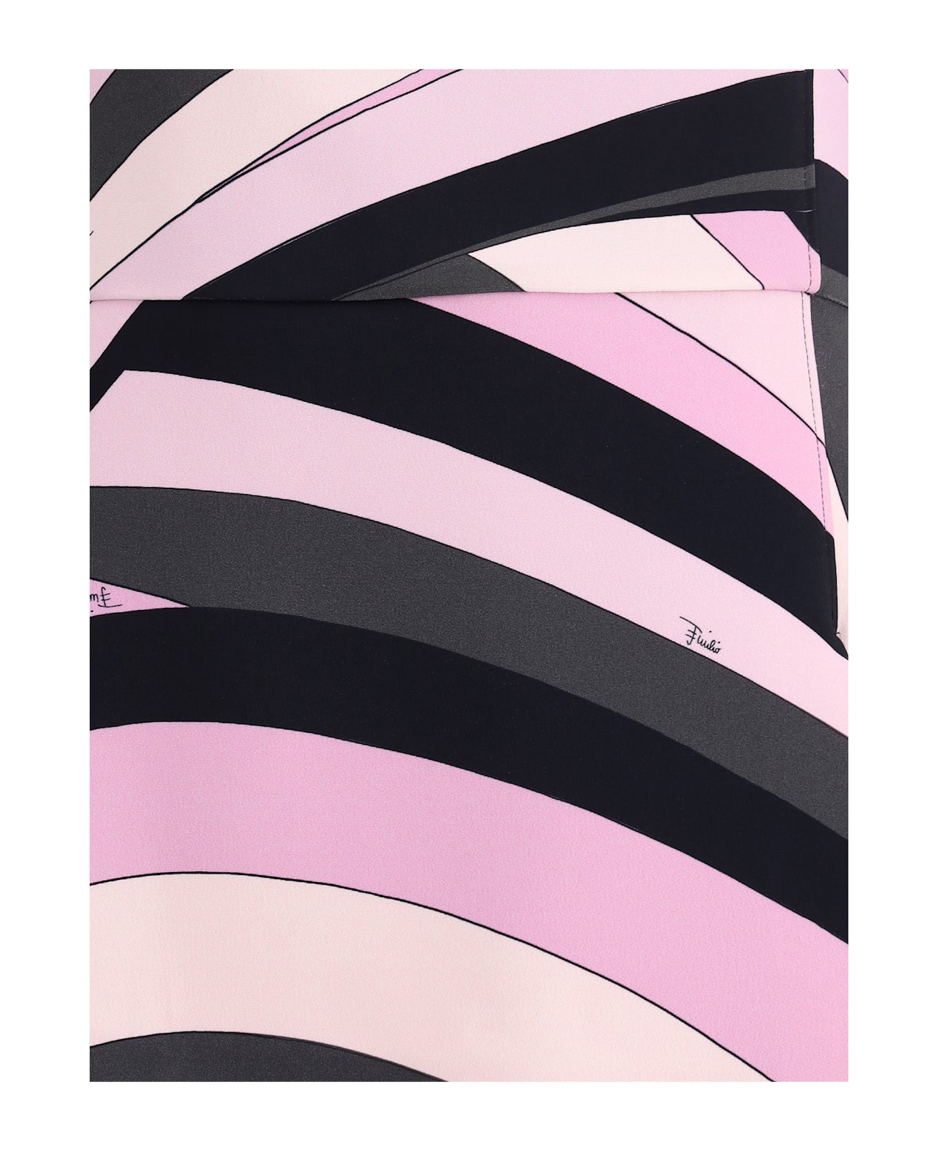 Pucci Square-neck Mini Dress In Viscose Jersey With Marmo Print