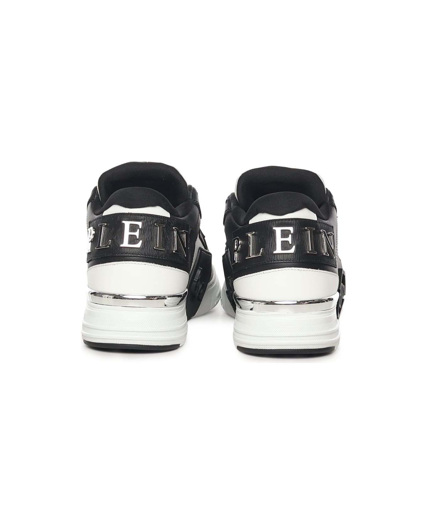 Philipp Plein Phantom Kicks Sneakers - White / Black