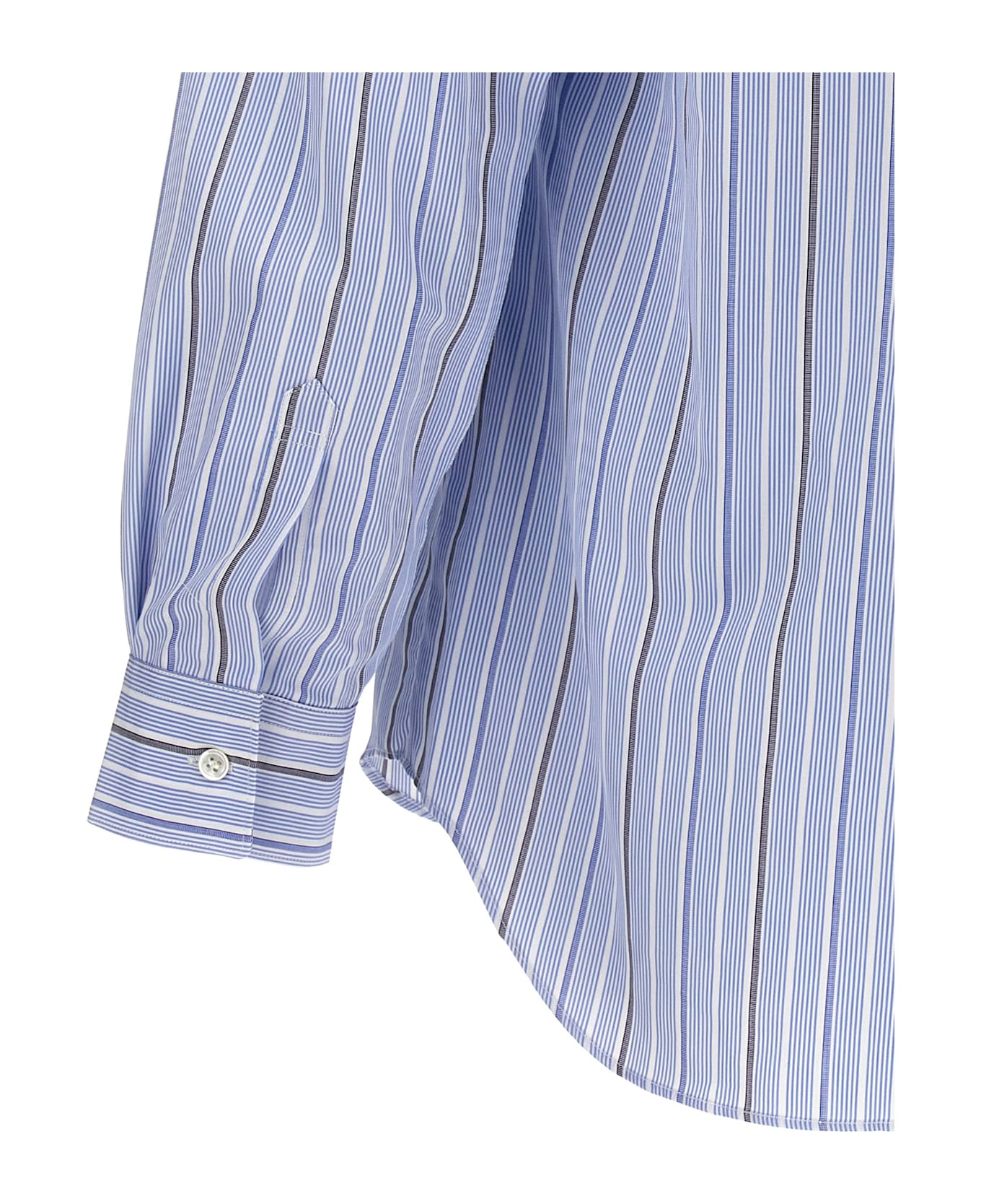 Tシャツ・カットソー COMME des GARCONS Unfinished striped shirt (FNB029W24 1) Comme des Garçons Unfinished Striped Shirt | italist, ALWAYS