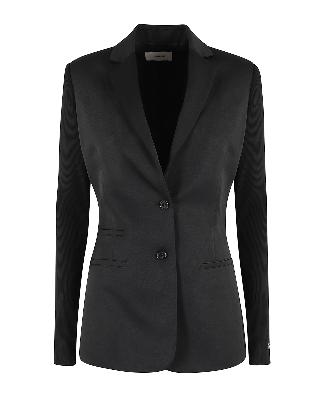 Coperni Hybrid Rib Jacket - Black Blk