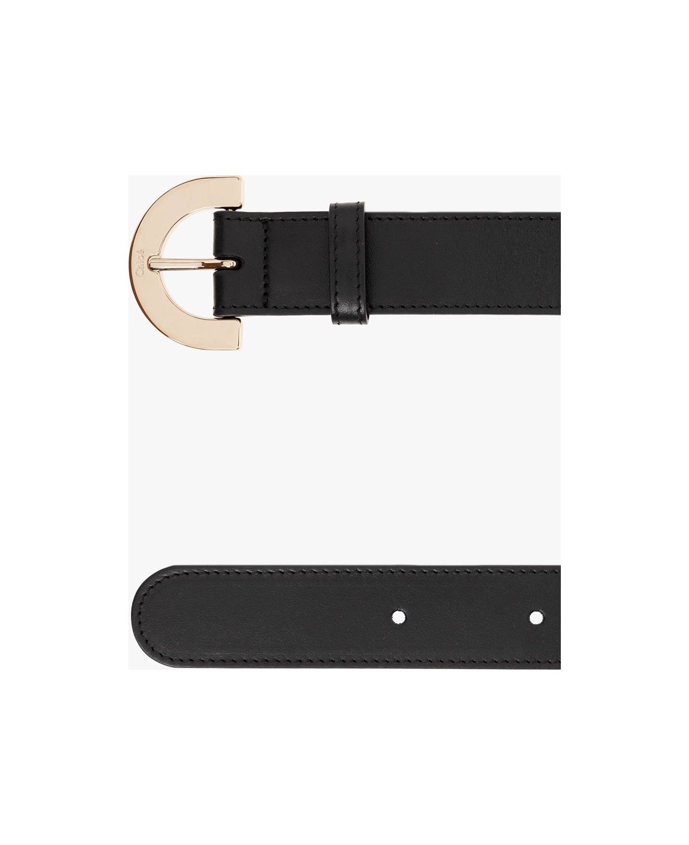 Chloé Leather Belt - NERO ベルト