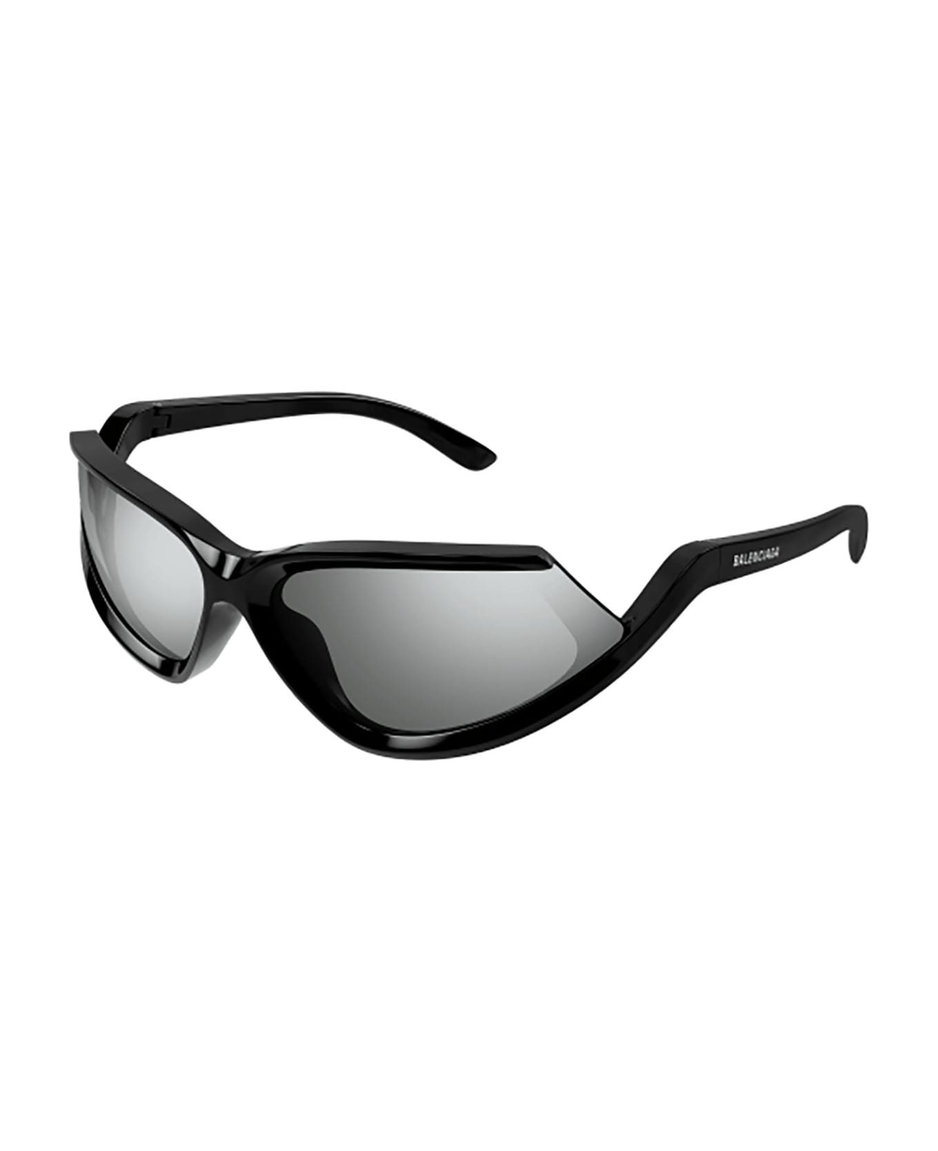 Balenciaga Eyewear Bb0289s Sunglasses - 001 black black silver