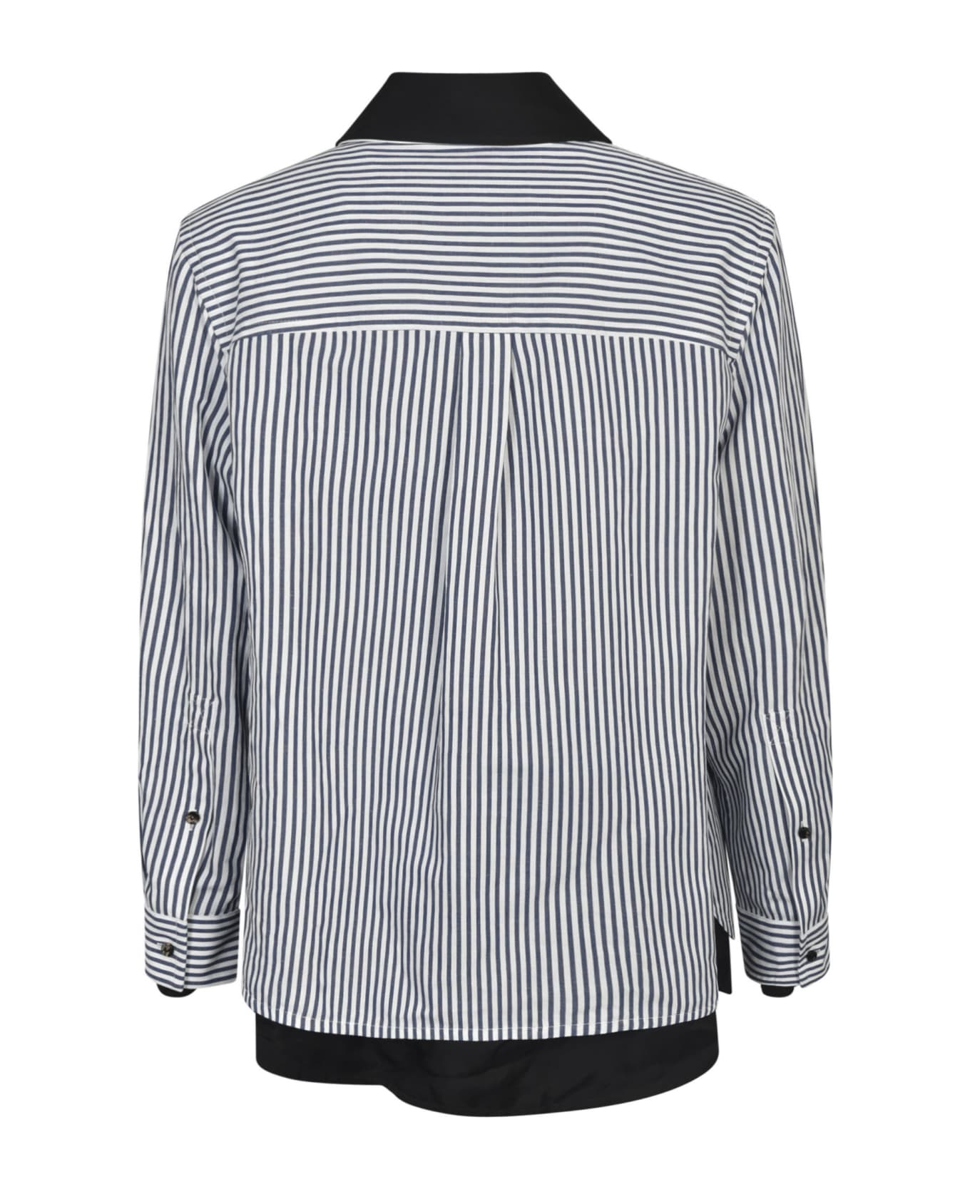 Bottega Veneta Layered Stripe Shirt - blue シャツ