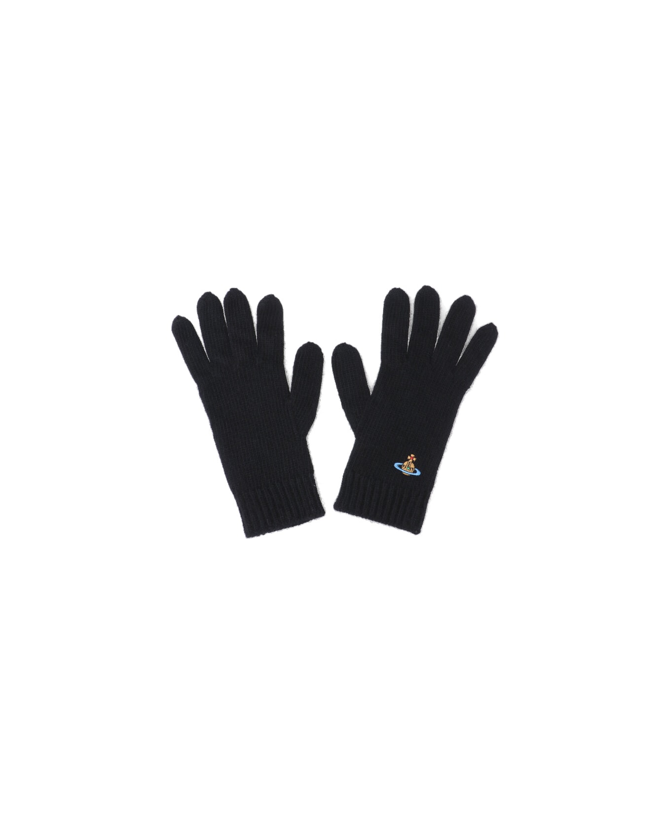 Vivienne Westwood Cashmere Gloves - Black  
