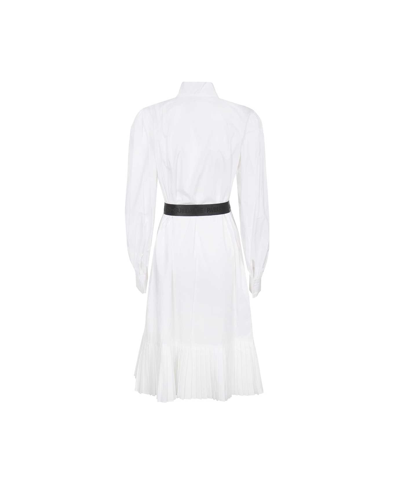 Karl Lagerfeld Cotton Shirtdress - White ワンピース＆ドレス