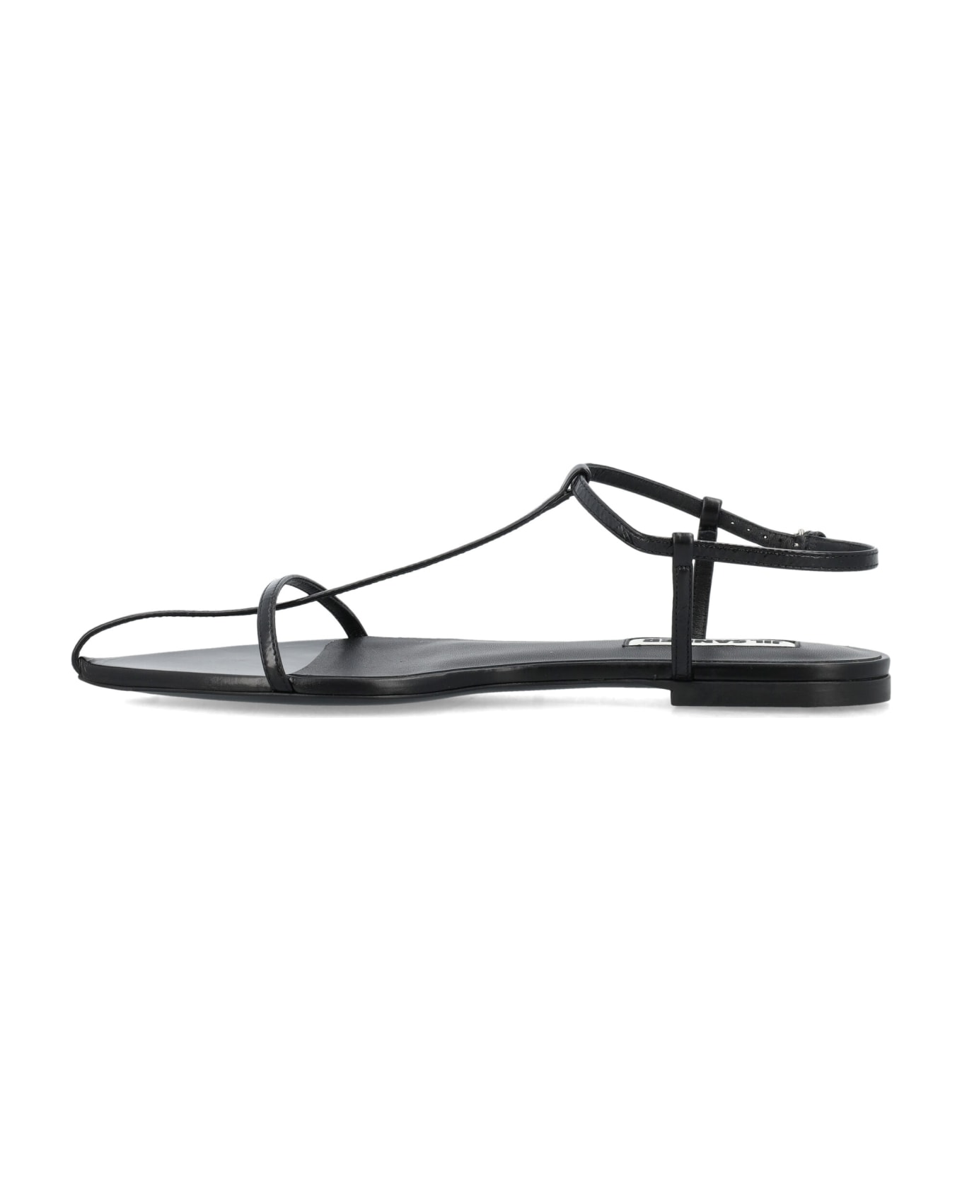 Jil Sander Flat Cage Sandals - BLACK サンダル