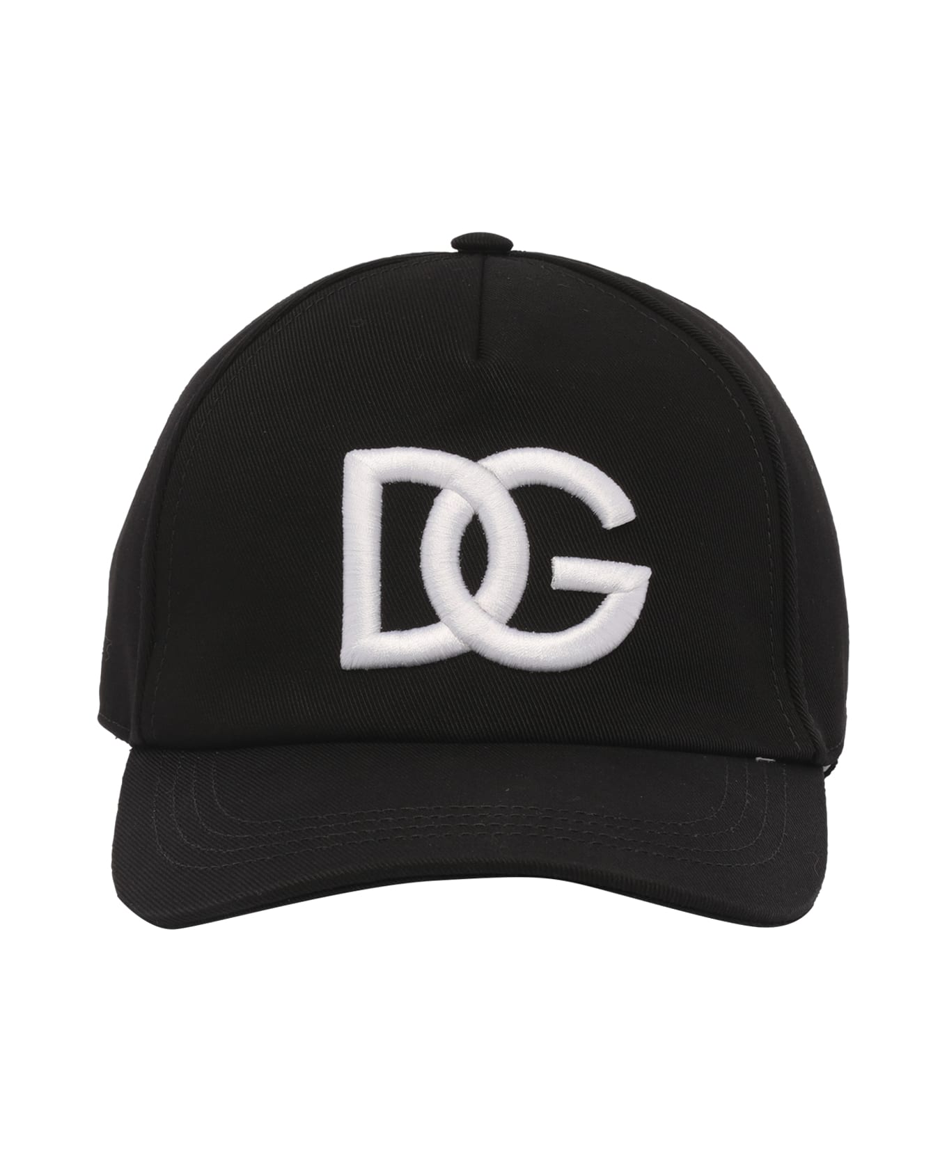 Dolce & Gabbana Logo Baseball Cap - Nero