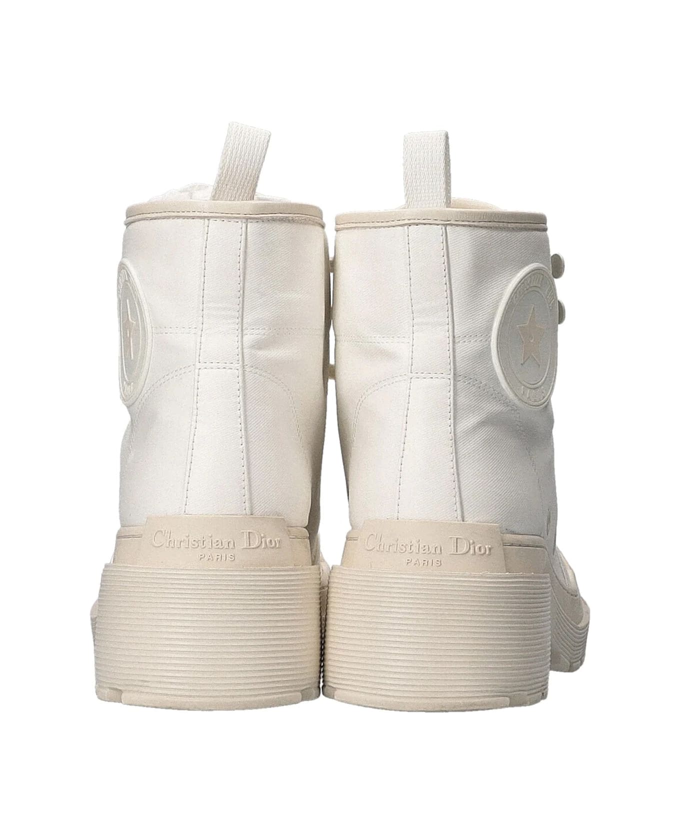 Dior D-rise Ankle Boots - White