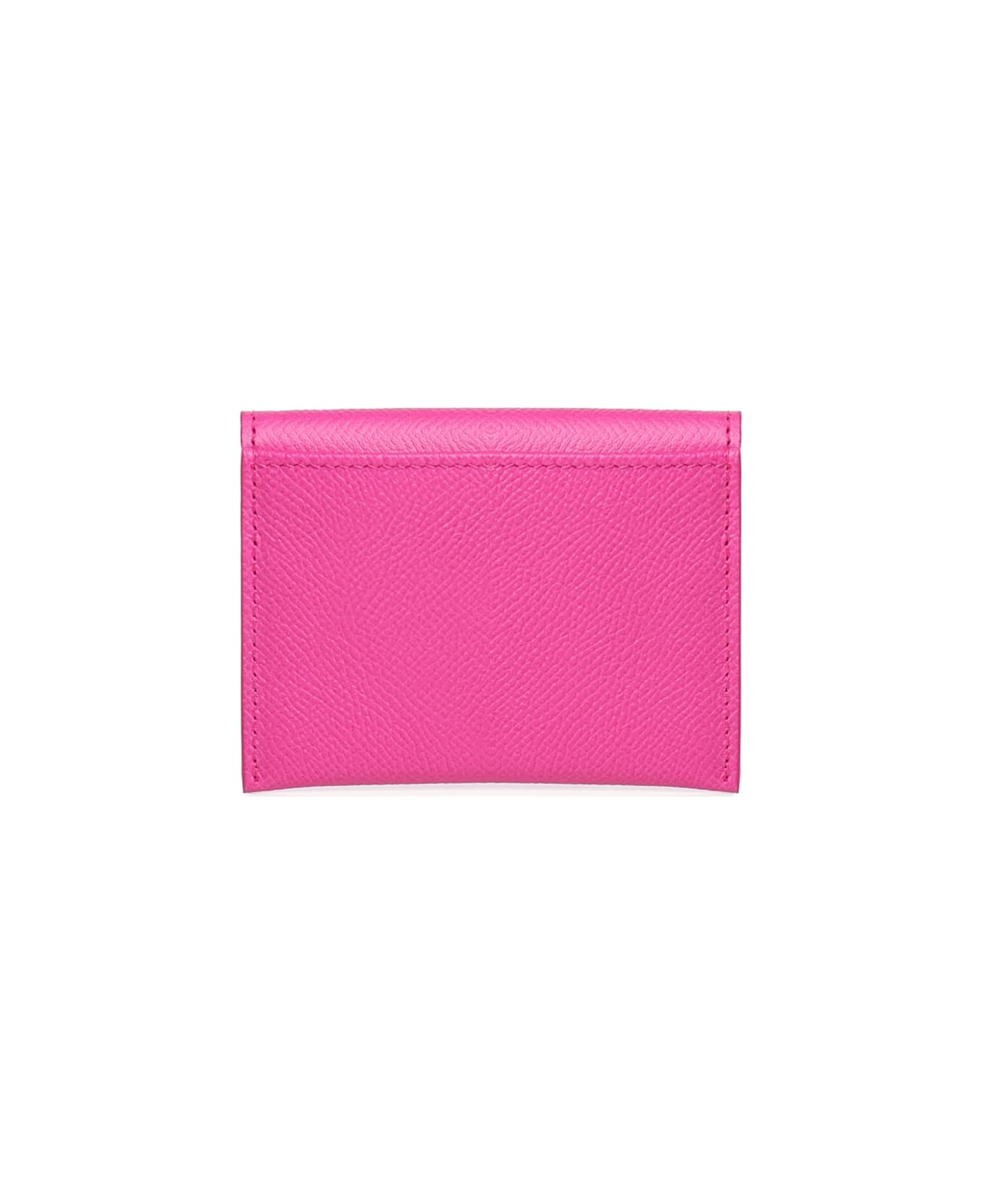 Ferragamo Gancini Credit Card Holder - Pink