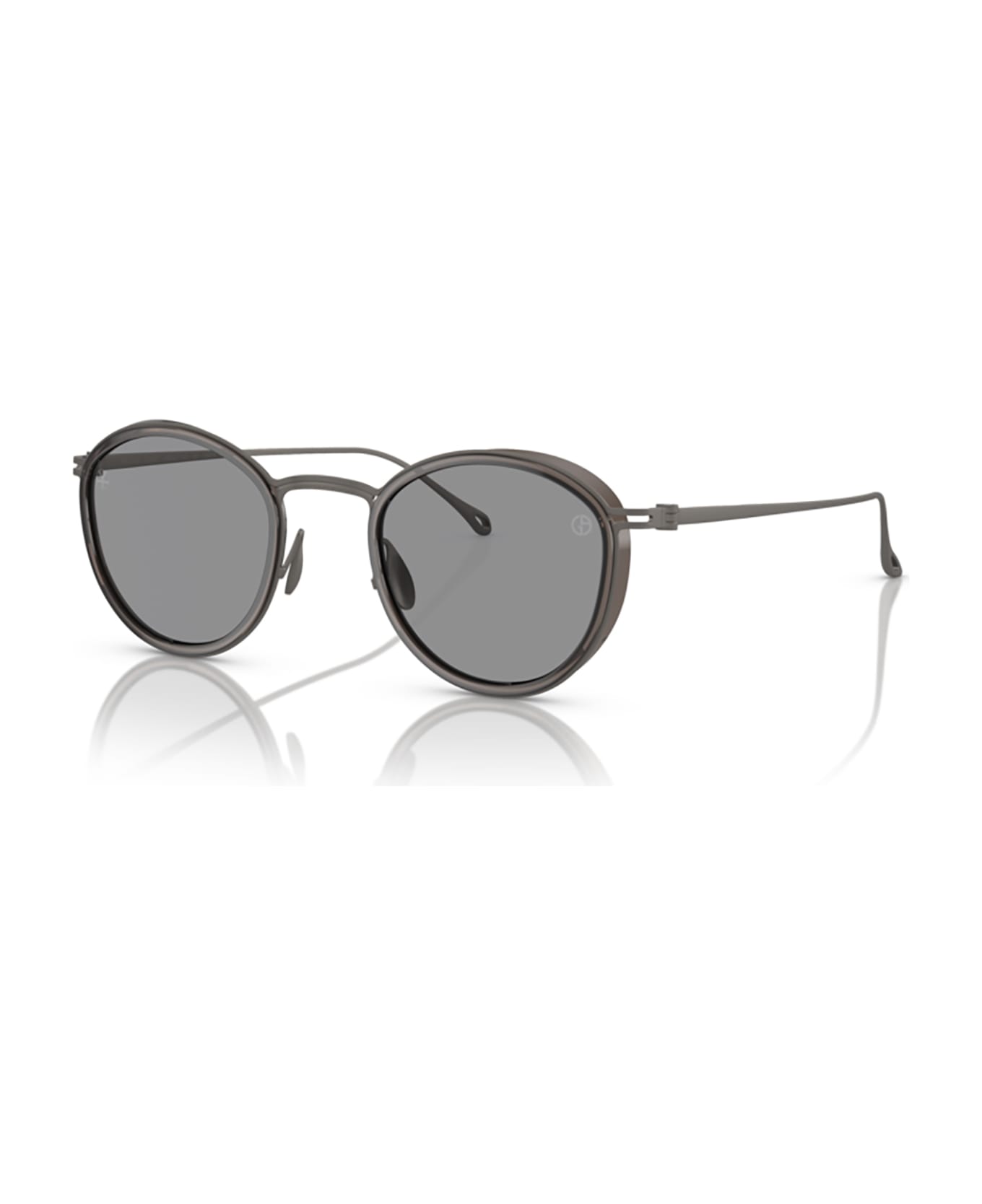 Giorgio Armani Ar6148t Transparent Grey Sunglasses - Transparent Grey