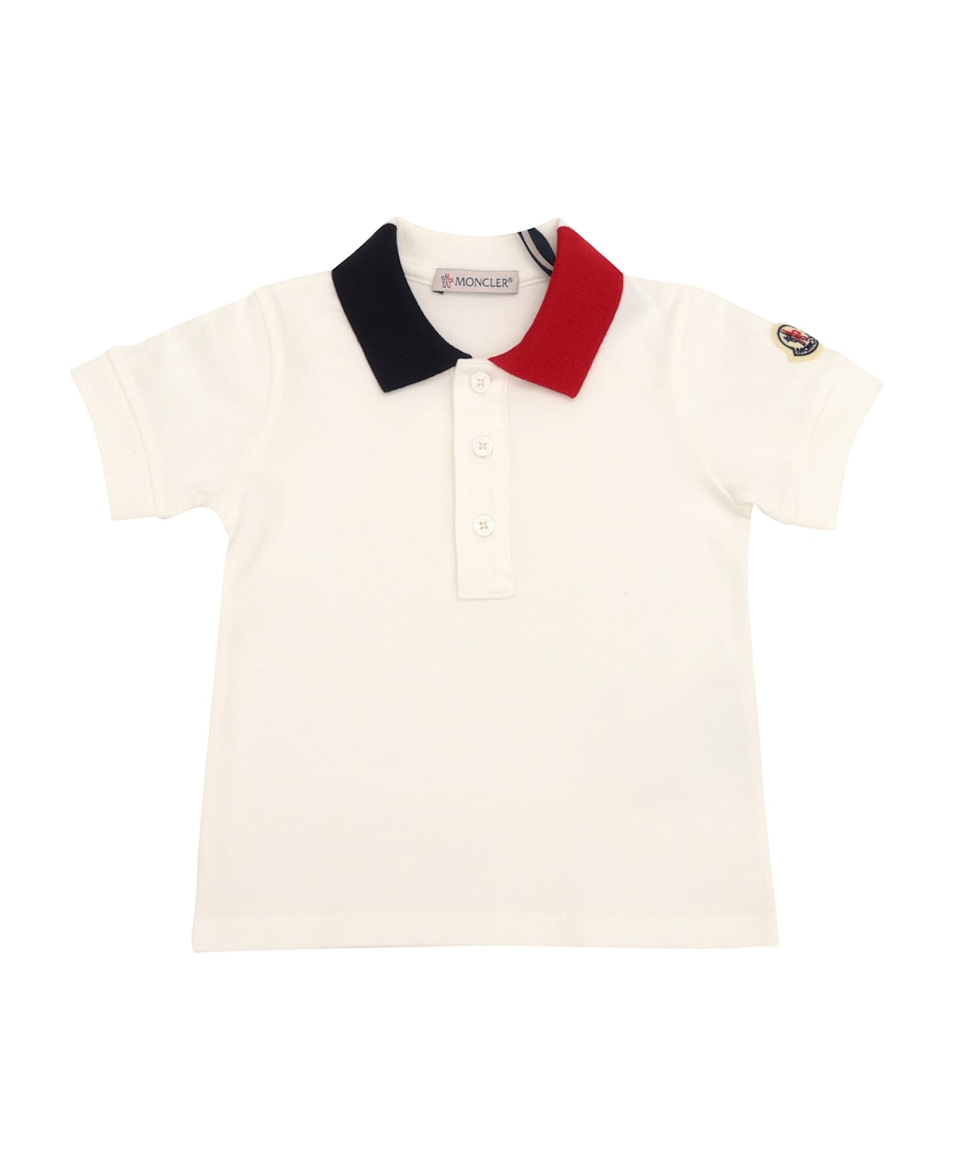 Moncler Ss Polo - BEIGE