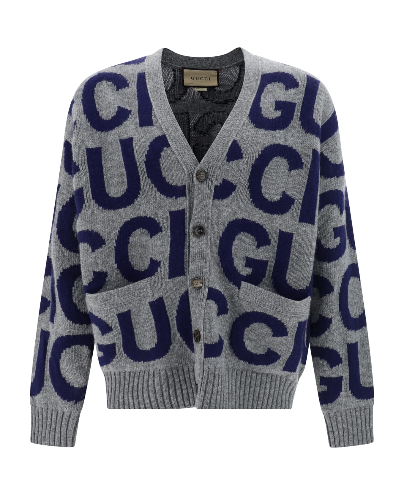 Gucci Cardigan - Grey/blue