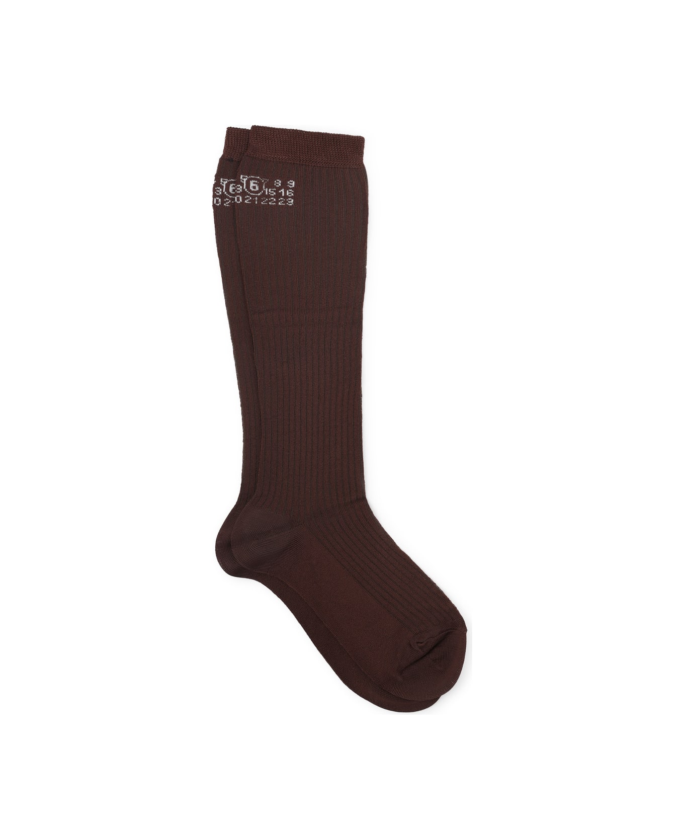 MM6 Maison Margiela Socks - Coffee Brown