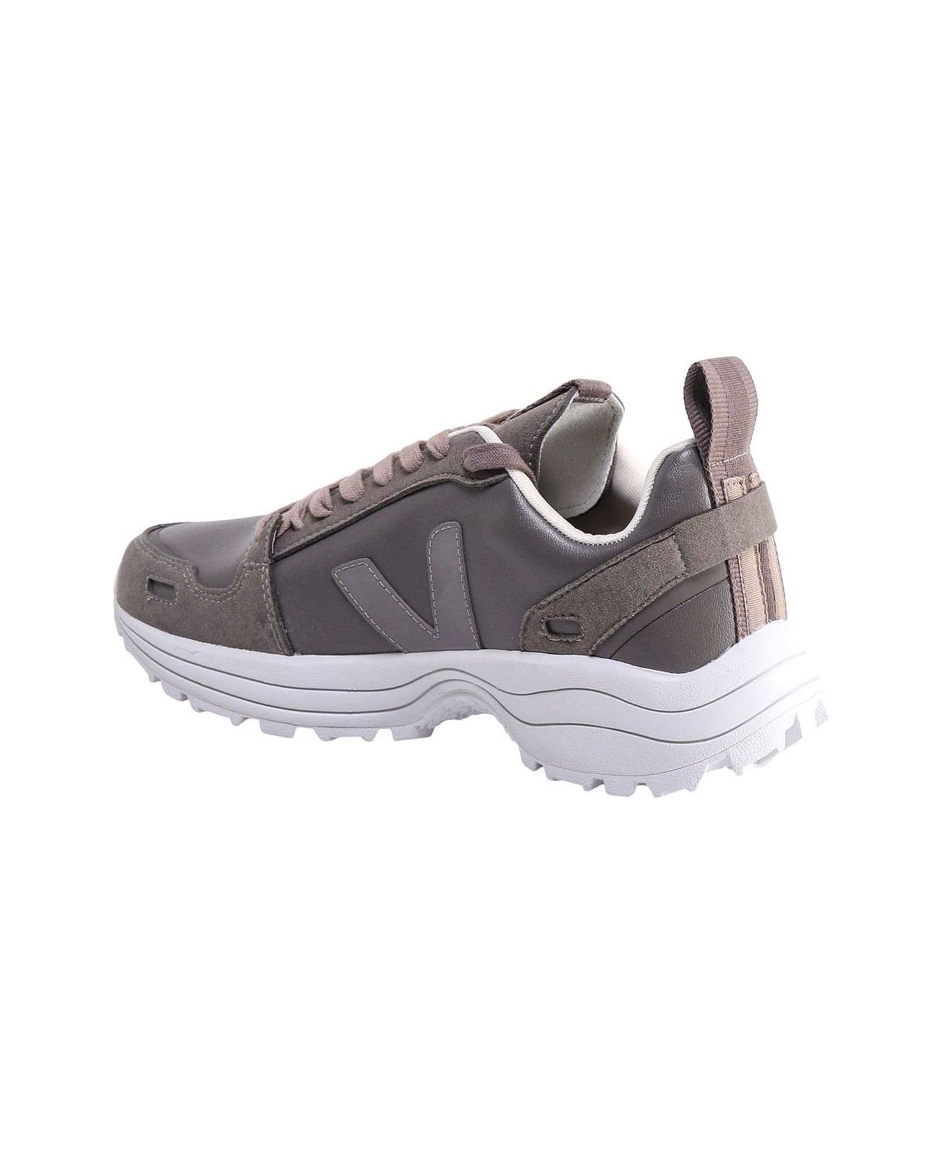Rick Owens Hiking Style Lace-up Sneakers - Grey