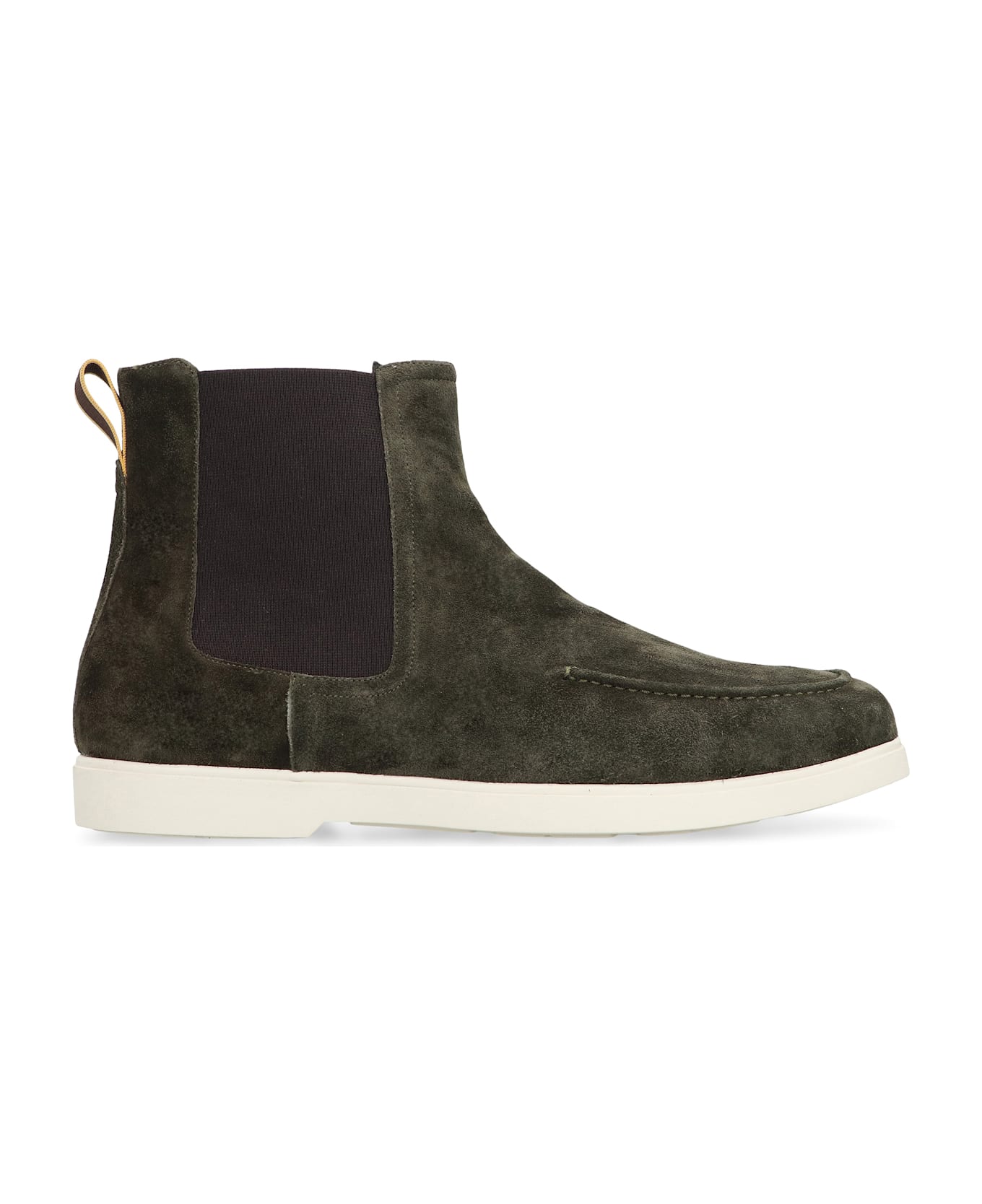 Moorer Cesar Suede Chelsea Boots - green