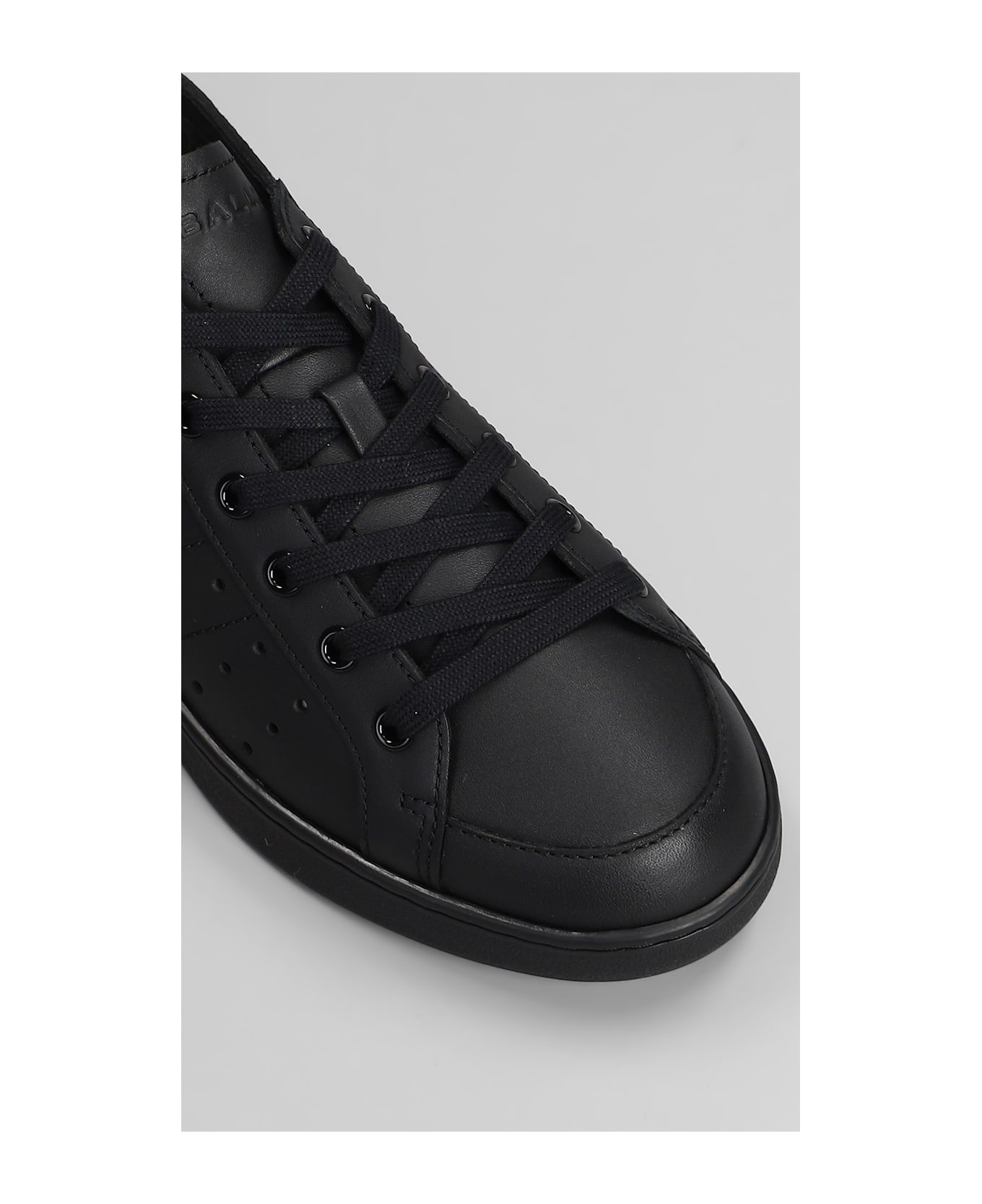 Bally Turyn U Sneakers In Black Leather - black
