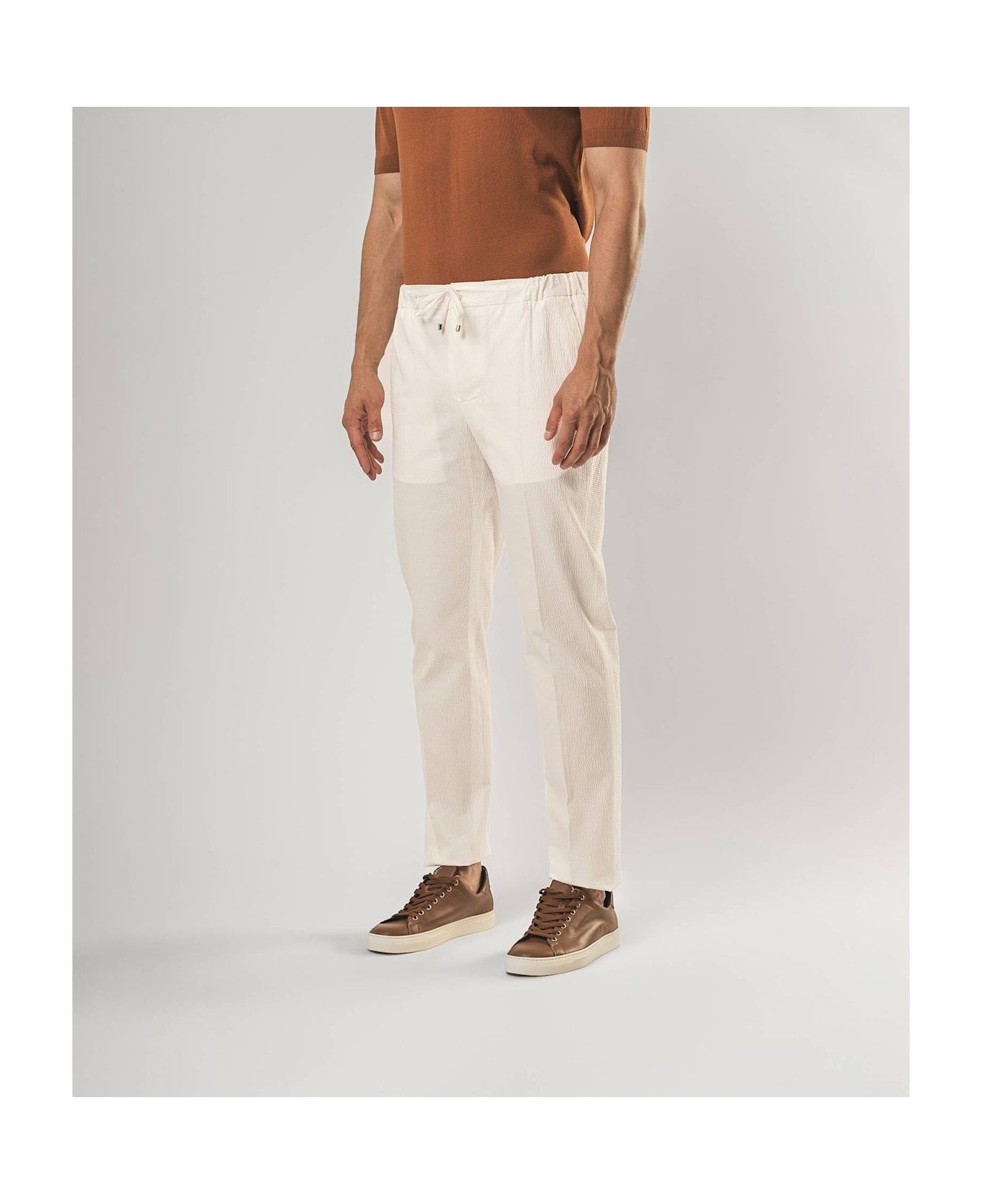 Larusmiani Trousers D20 Pants - White