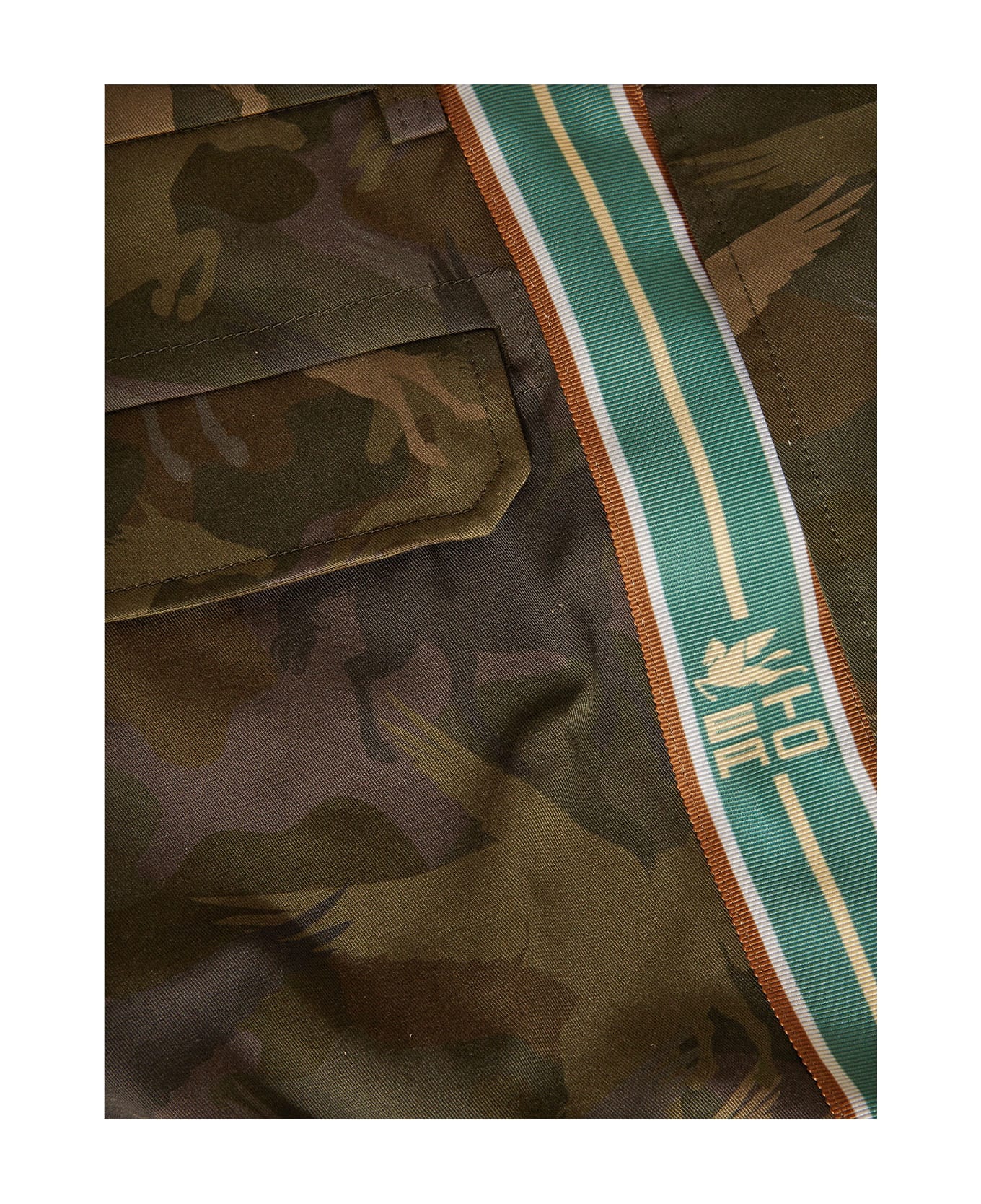 Etro Long Shorts Camouflage - CAMOUFLAGE