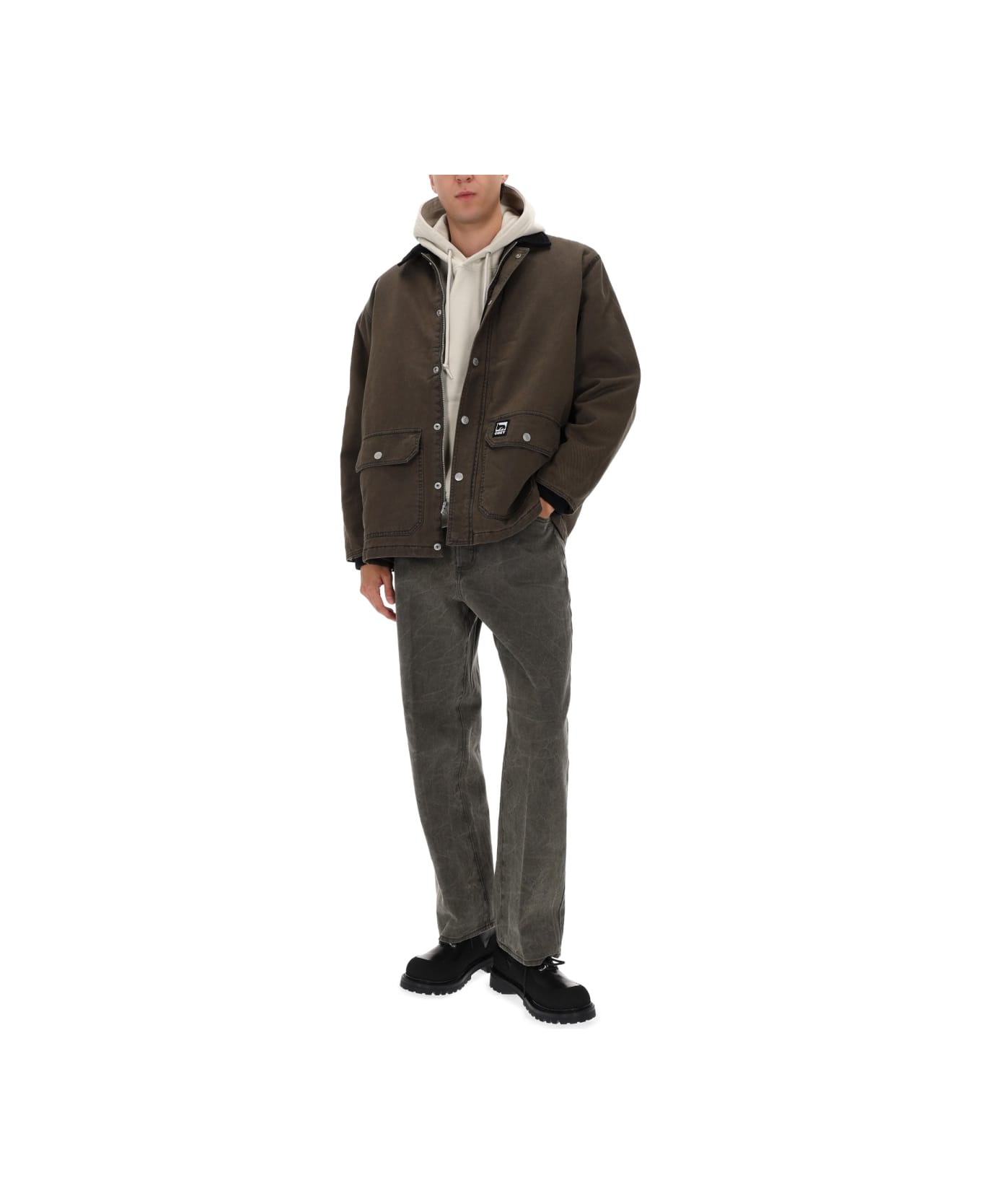 Obey "norton Barn" Coat - GREEN