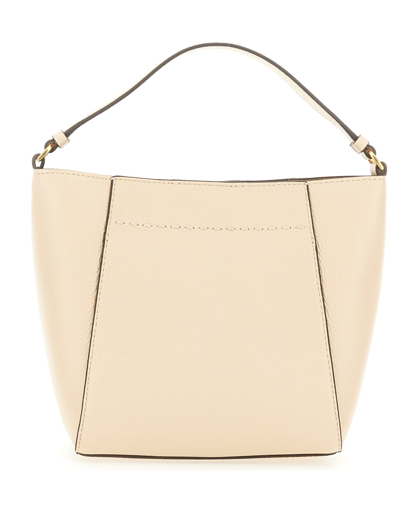 Tory Burch Mcgraw Bucket Bag - Beige