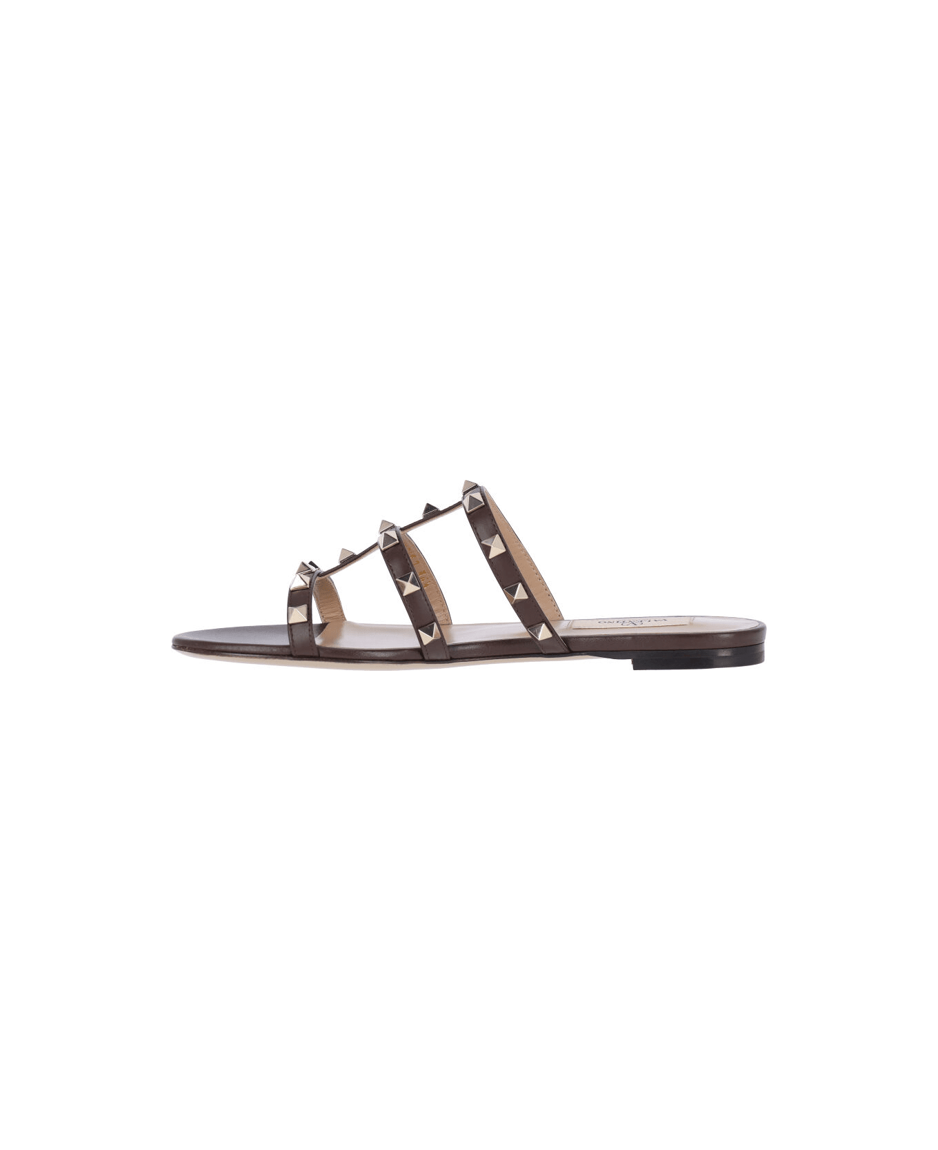 Valentino Garavani "rockstud" Sandals - Brown