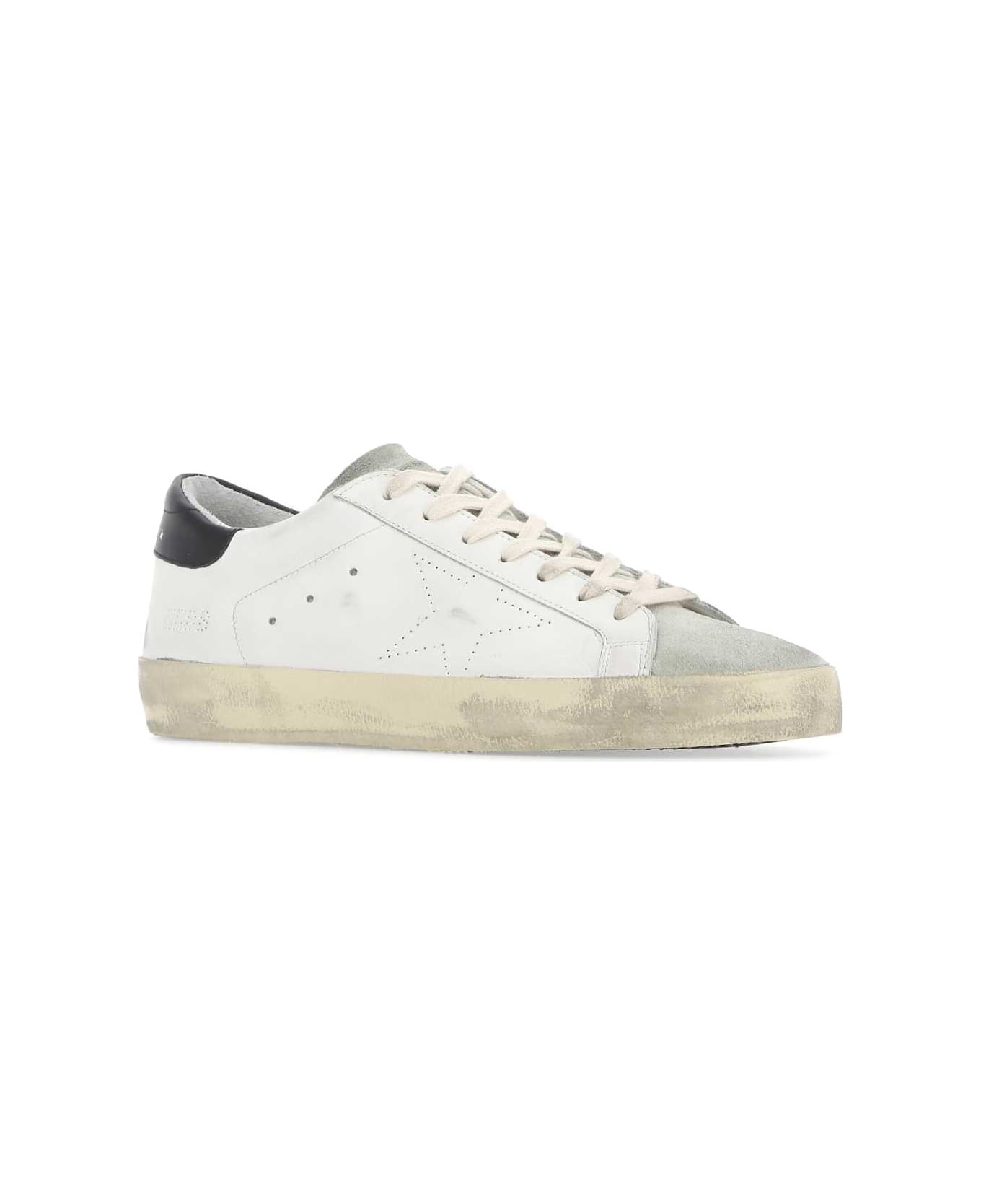Golden Goose Two-tone Leather Superstar Skate Sneakers - 10220