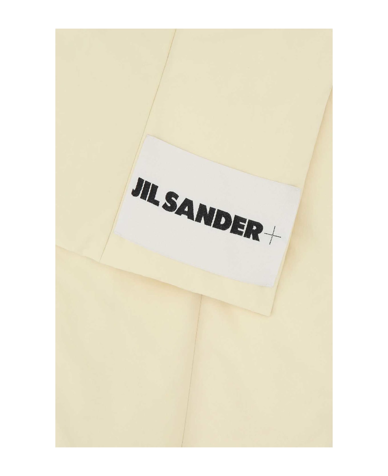 Jil Sander Cream Polyester Scarf - DUNE
