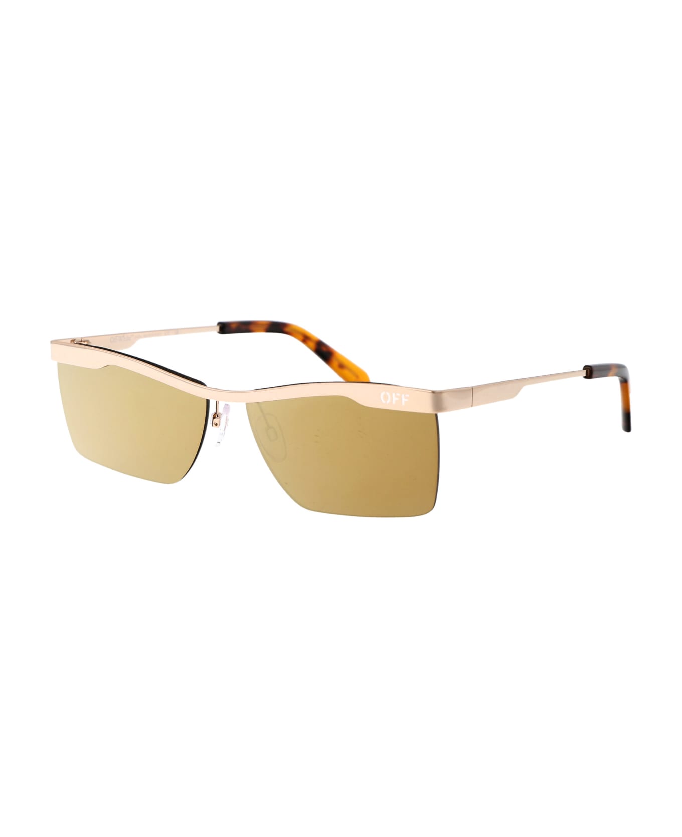 Off-White Rimini Sunglasses - 7676 GOLD サングラス