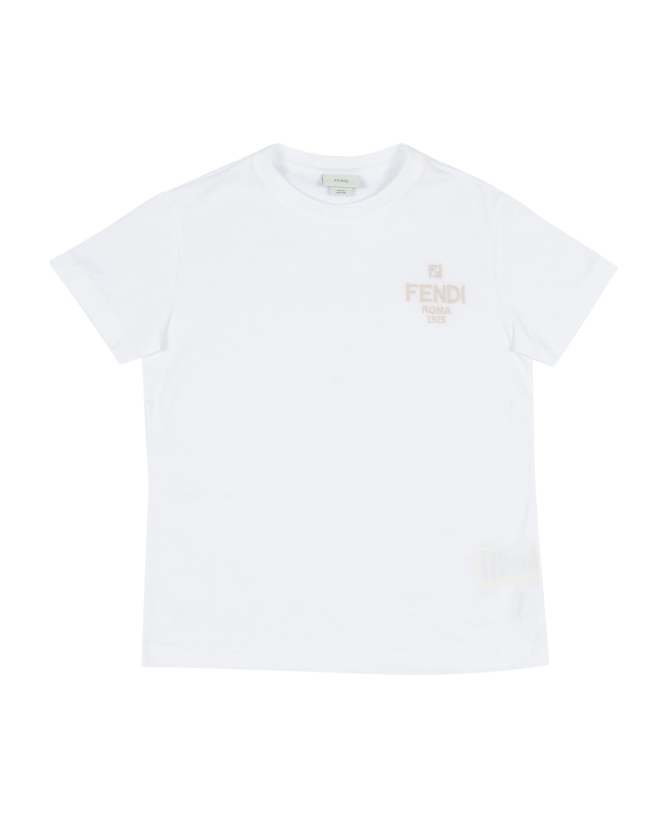 Fendi Jersey T-shirt - WHITE