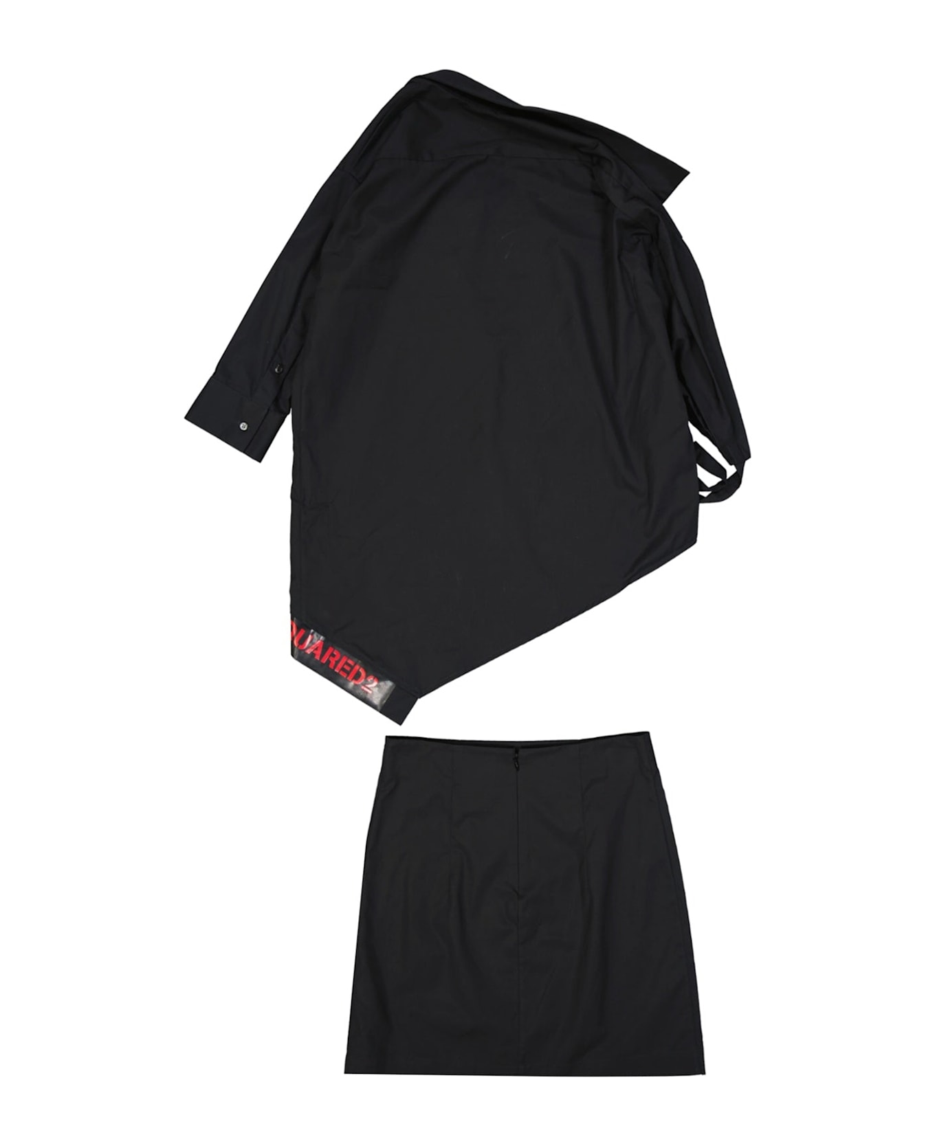 Dsquared2 Cotton Suit - Black