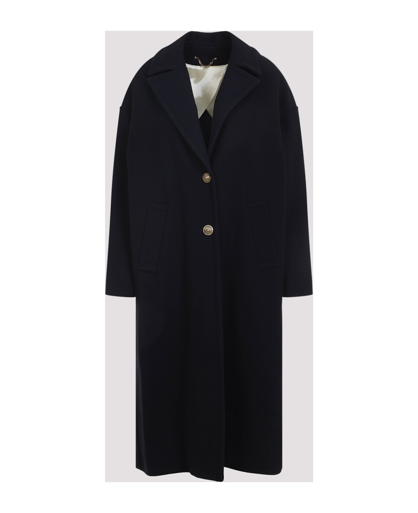 Golden Goose Cocoon Coat - Dark Blue