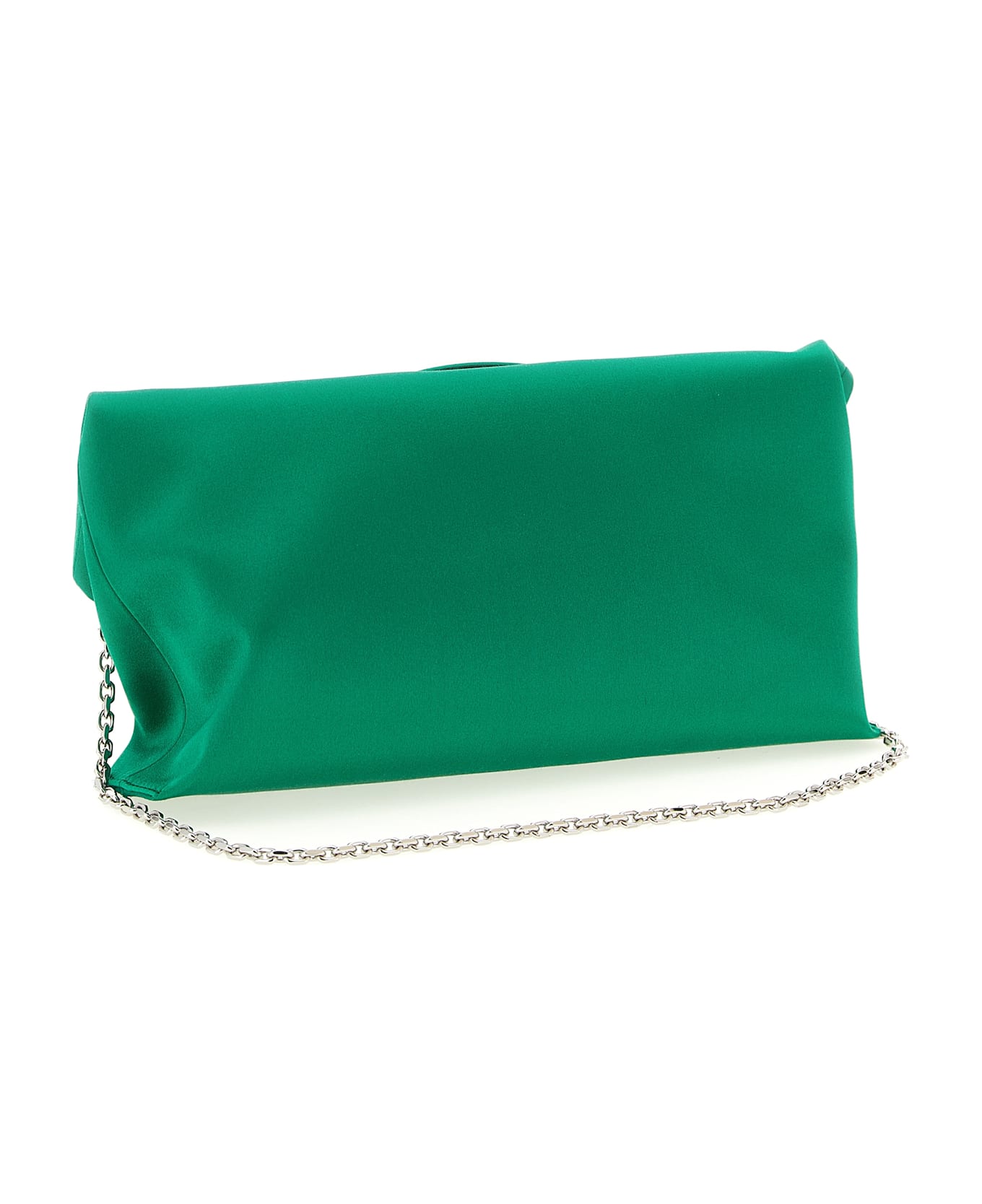 Roger Vivier 'trompette' Clutch - Green