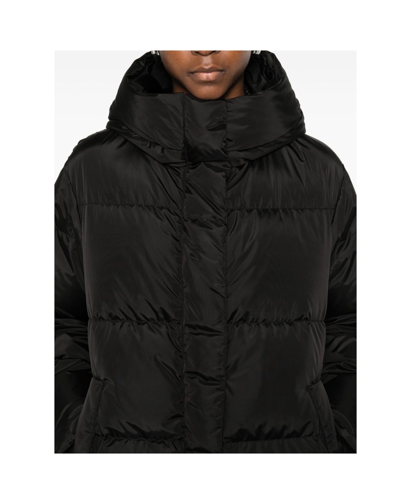 Lempelius Anu Midi Down Jacket - Black