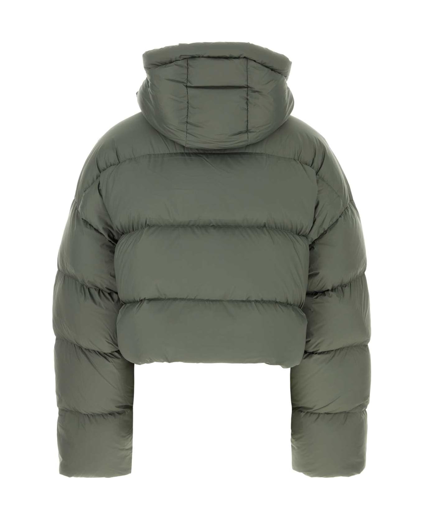 Entire Studios Army Green Polyester Down Jacket - MOSS