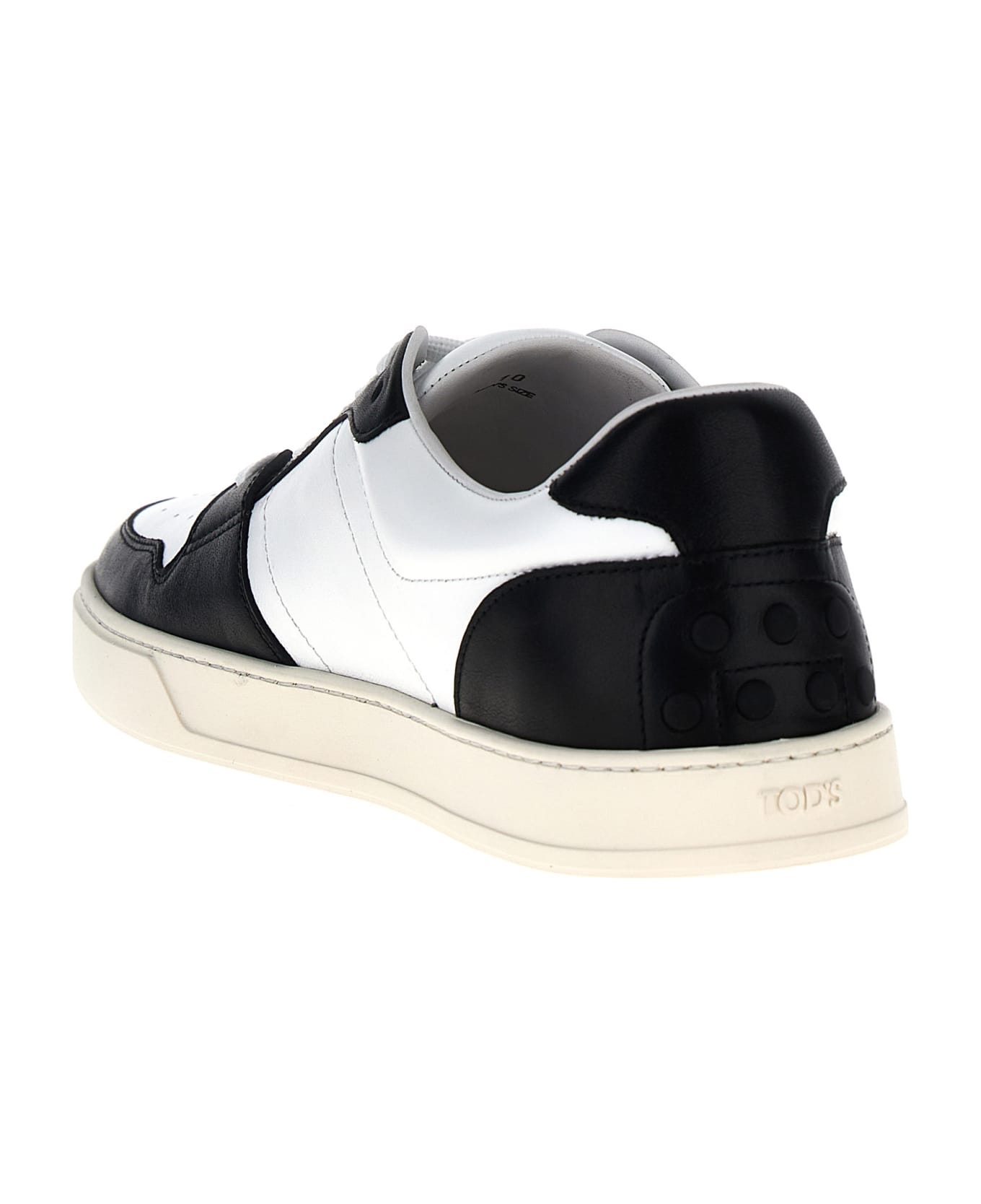 Tod's Leather Sneakers - White/Black