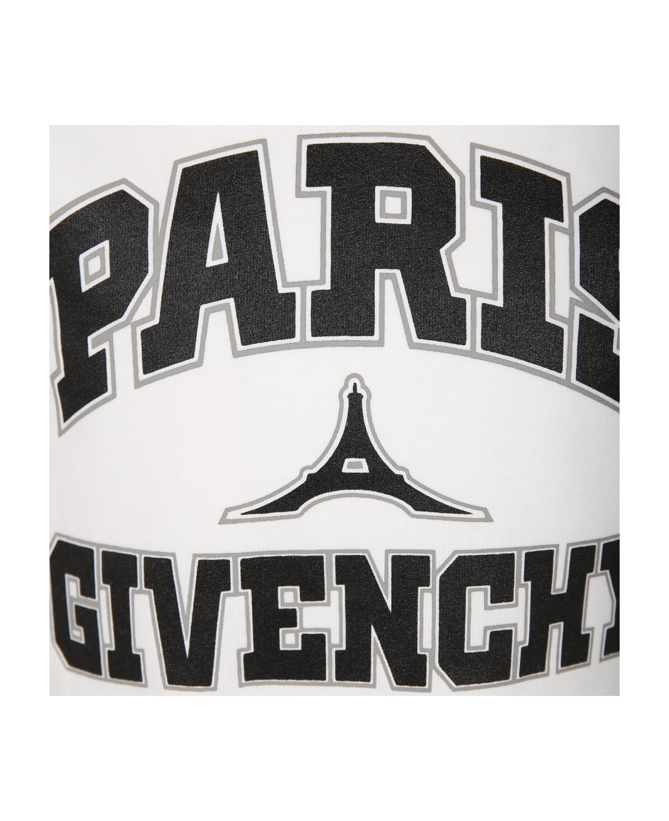 Givenchy White T-shirt For Boy With Logo - White