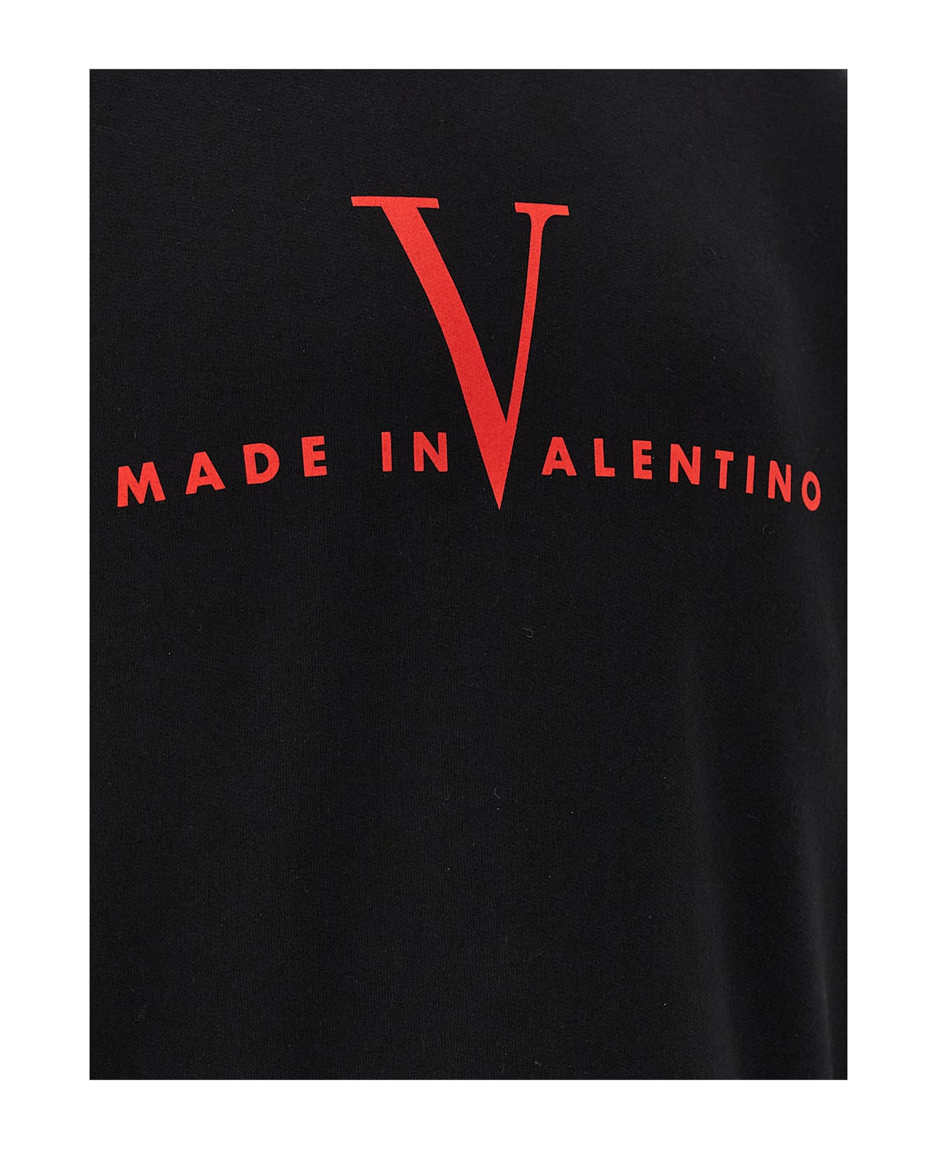 Valentino Garavani 'made In Valentino' Sweatshirt - Black  