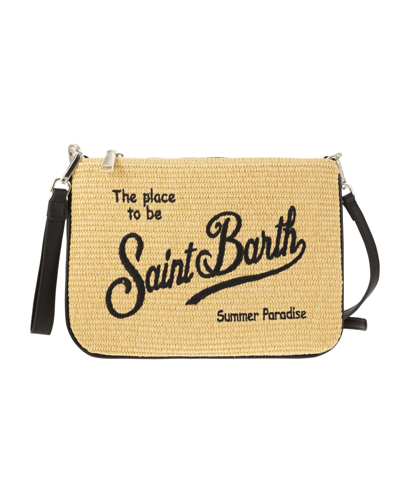 MC2 Saint Barth Parisienne - Straw Clutch Bag - Natural