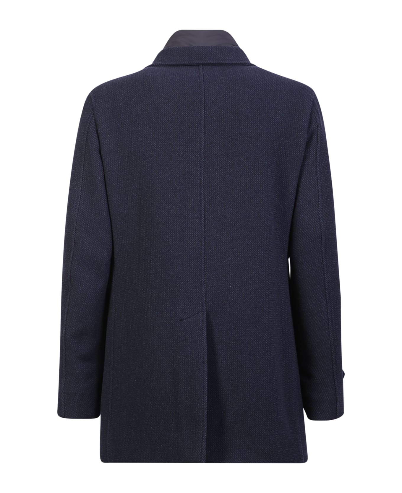 Herno Busy Wool And Ecoage Coat - Black コート