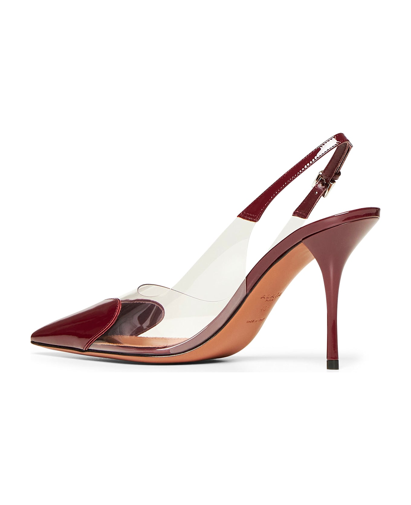 Alaia High-heeled shoe - Rouge grenat