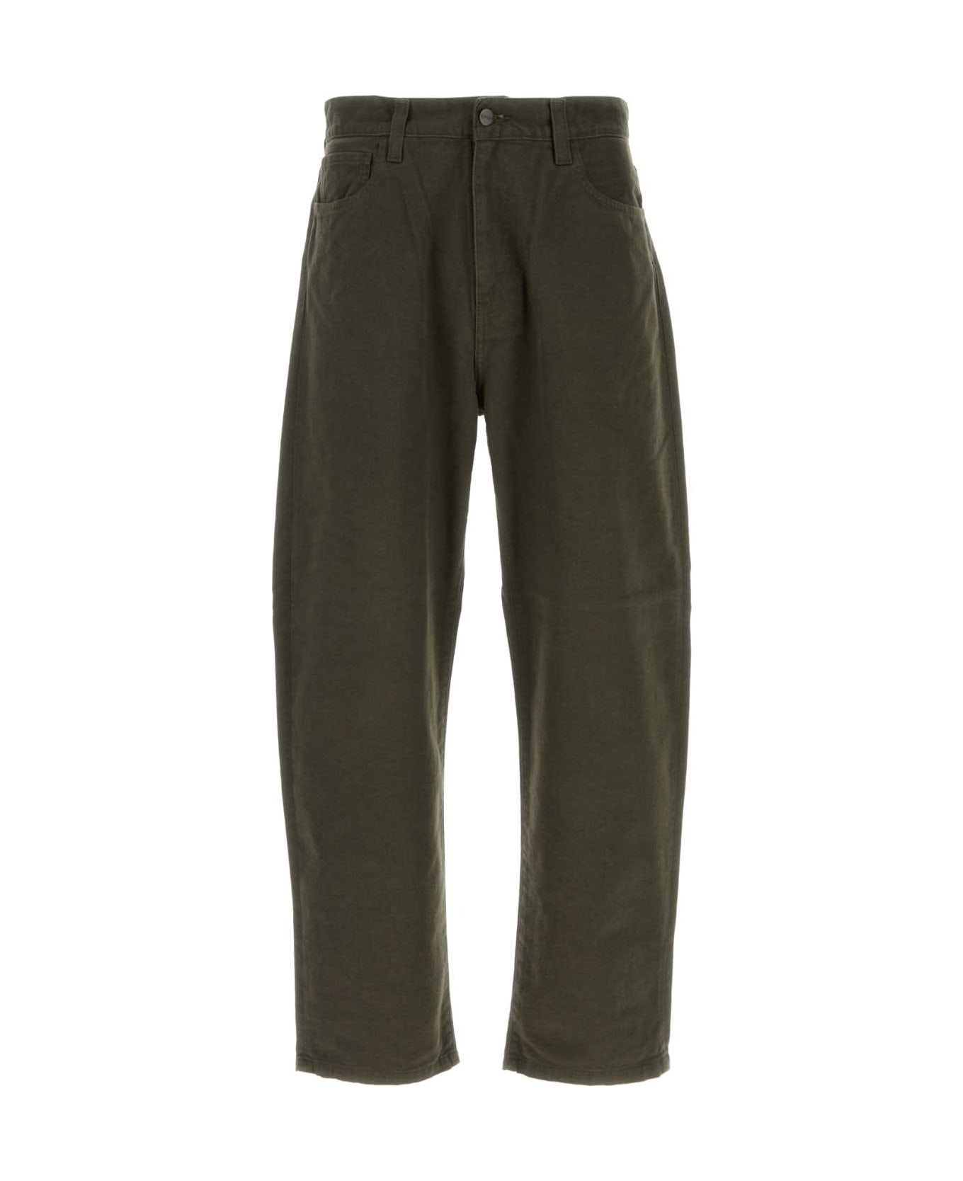 Carhartt Khaki Cotton Landon Pant - CYPRESS