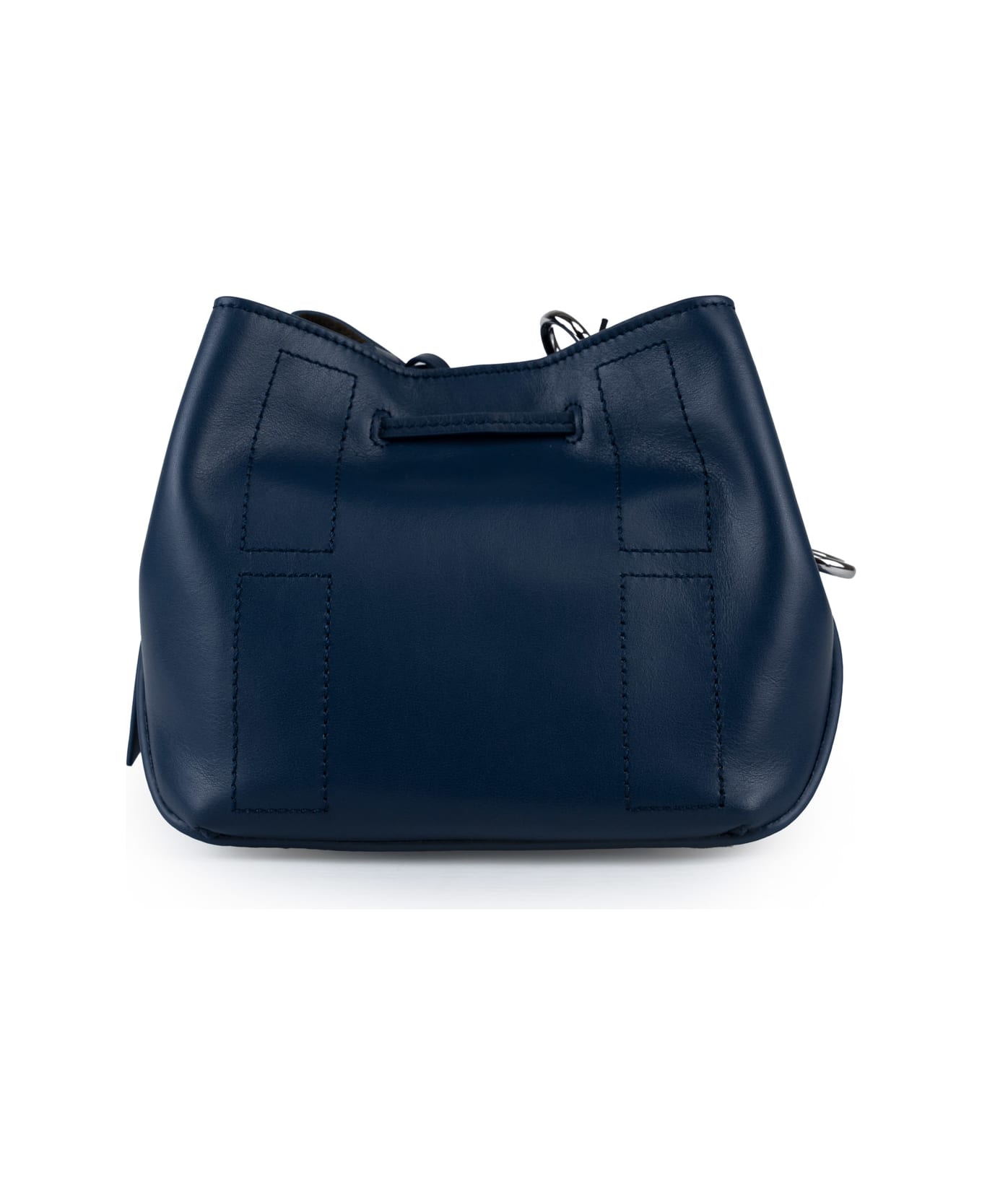 Hogan Hocket Leather Bucket Bag - Blu
