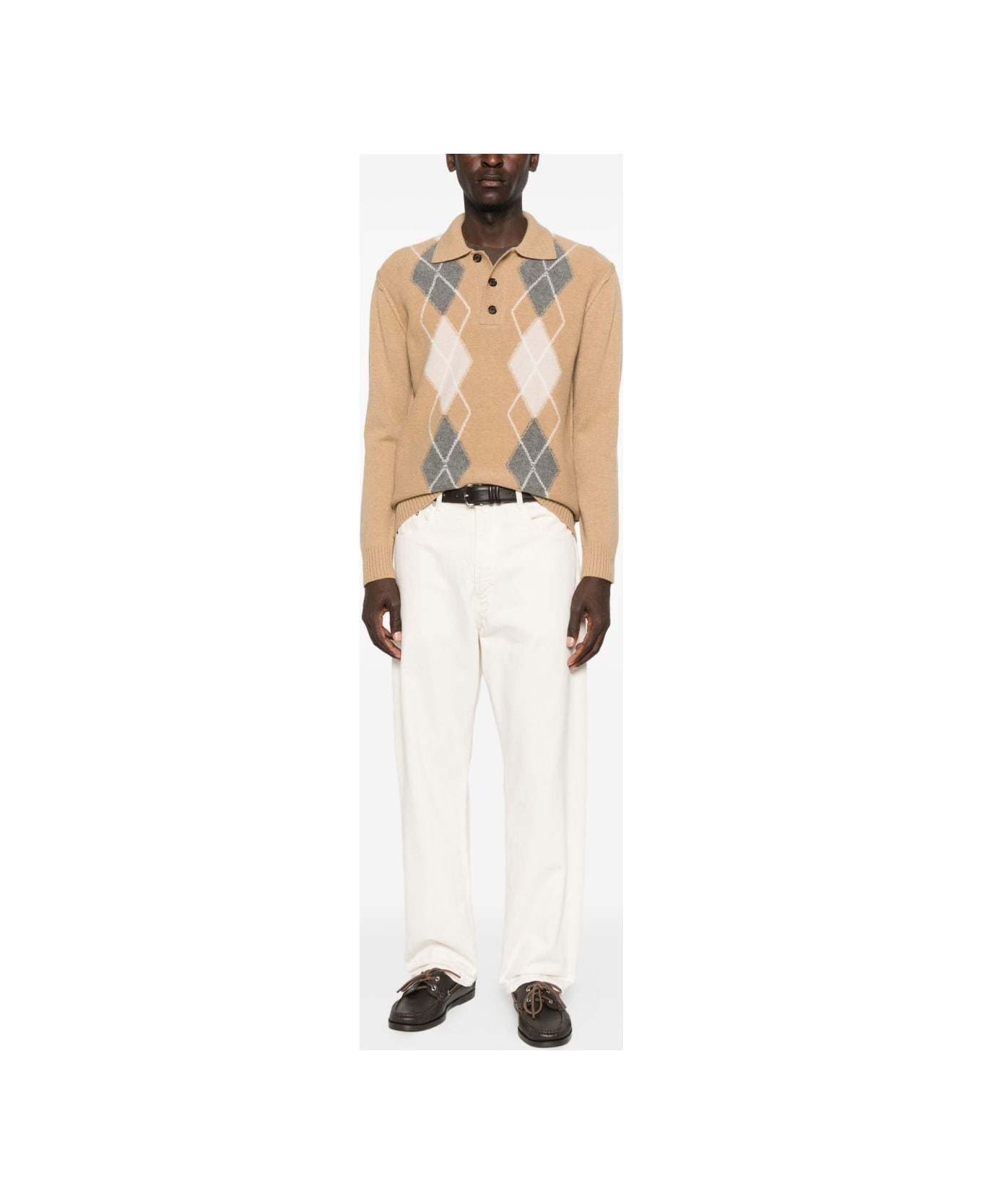 Paolo Pecora Beige Sweater - Beige