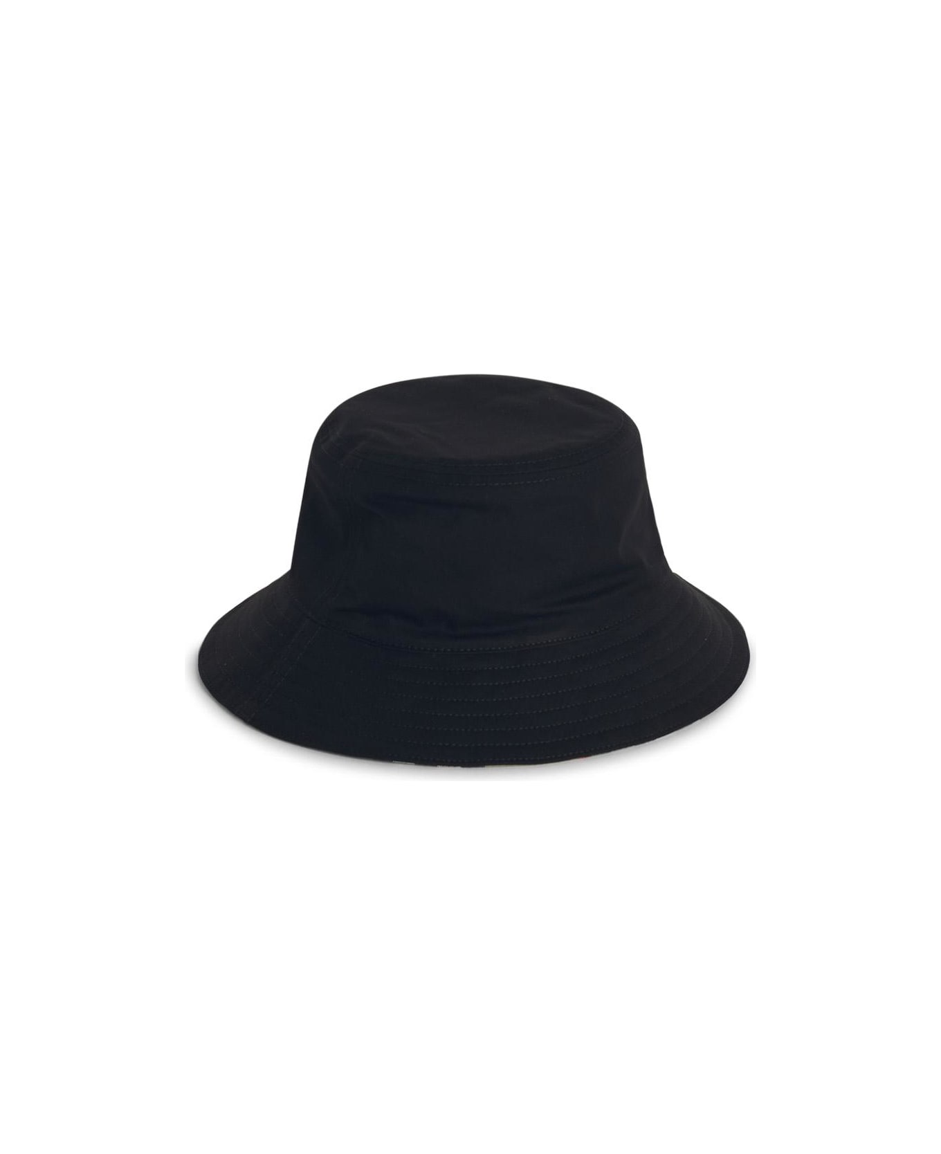 Burberry 
bucket
 Black Cotton Hat - Black