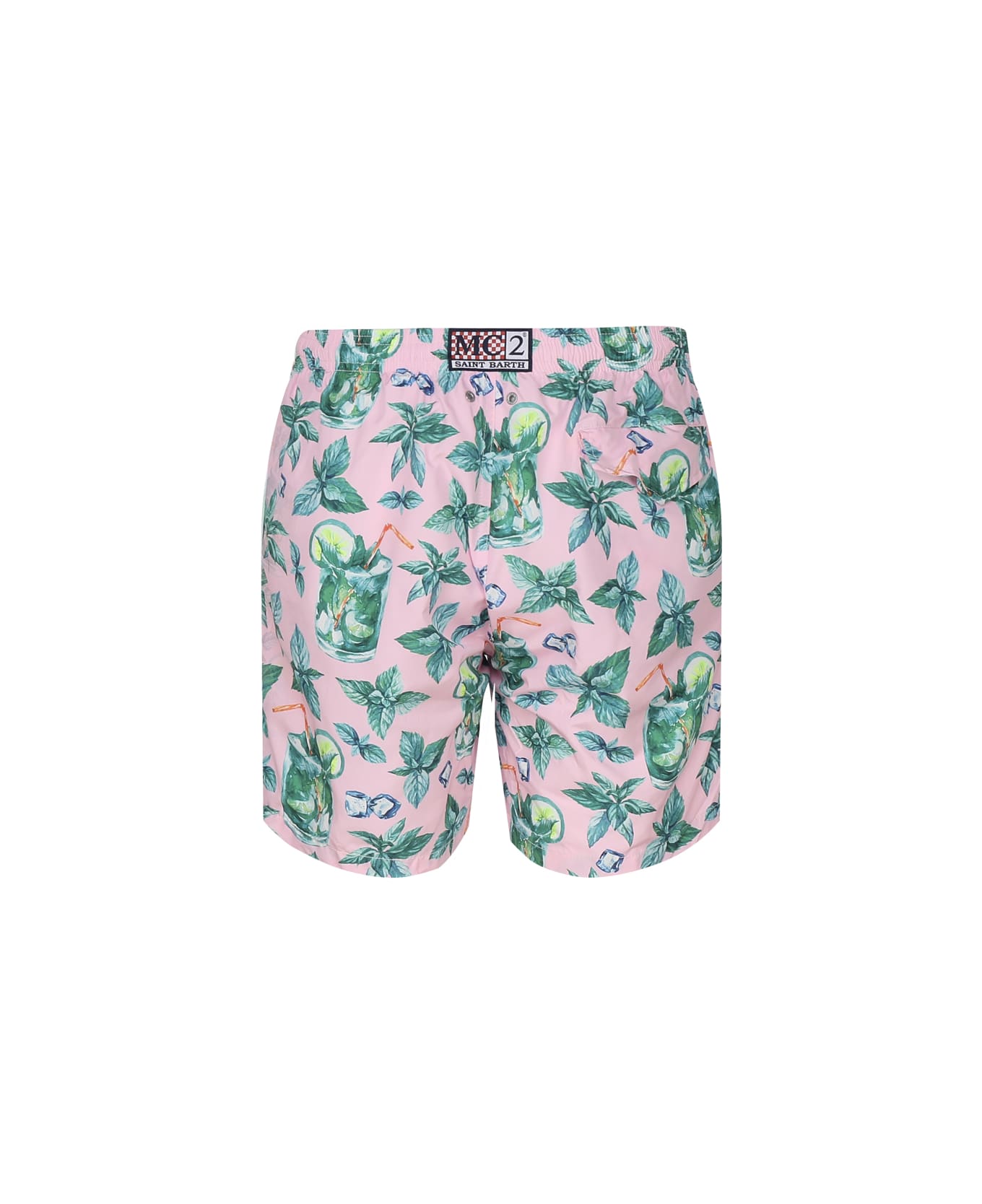 MC2 Saint Barth Pink Mojito Swimsuit - PINK Mojito