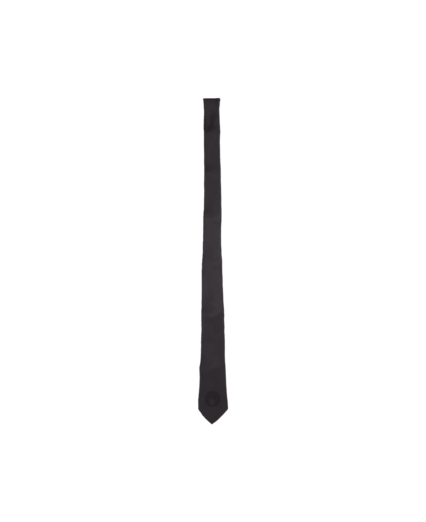 Marine Serre Logo Tie - BLACK
