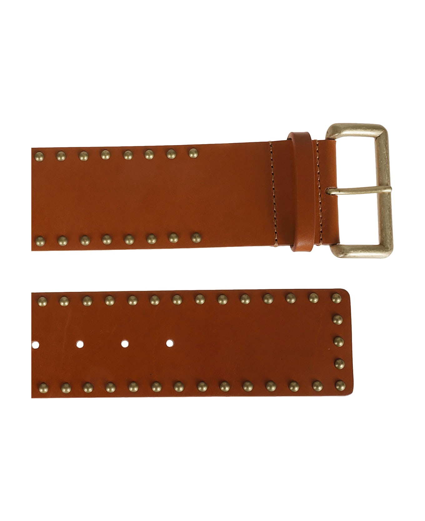 Zamattio Alessia  Belts Leather Brown - Leather Brown ベルト